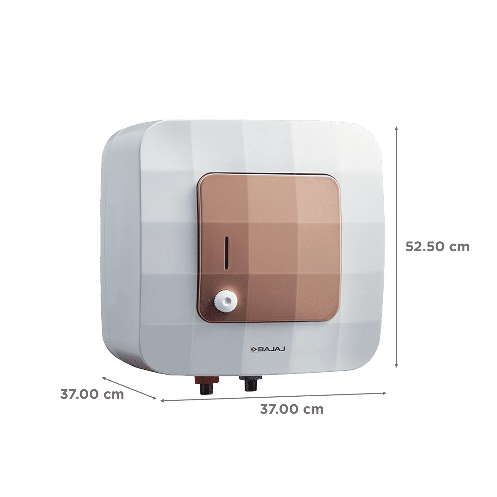 BAJAJ Maestro 25 Liters 5 Star Vertical Storage Water Heater with Copper Heating Element (White & Beige)_2