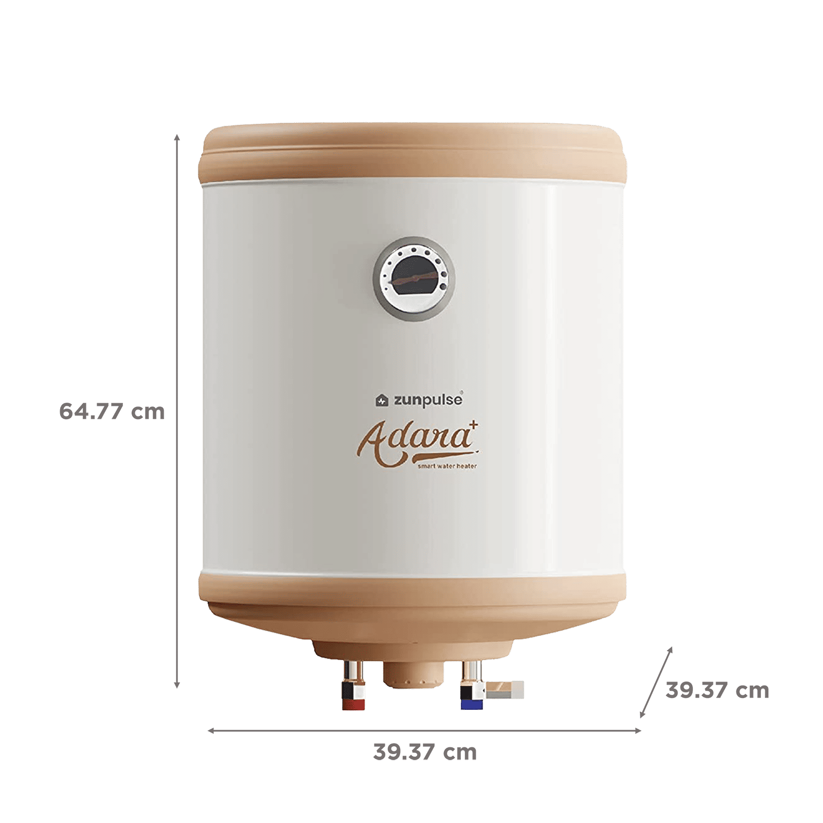 zunpulse Adara Plus 25 Litres Smart Storage Water Geyser (2000 Watts, White) zunpulse Adara Plus 25 Litres Smart Storage Water Geyser (2000 Watts, White)_2