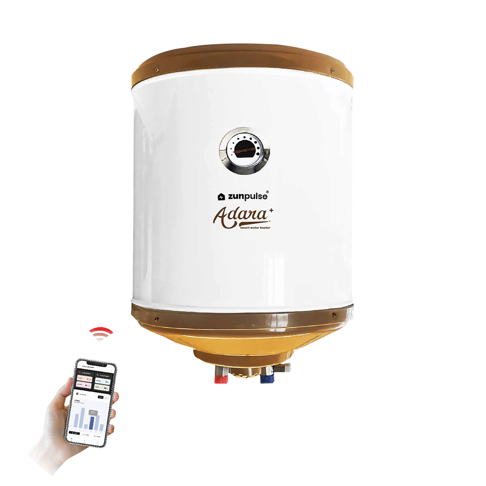 zunpulse Adara Plus 25 Litres Smart Storage Water Geyser (2000 Watts, White) zunpulse Adara Plus 25 Litres Smart Storage Water Geyser (2000 Watts, White)_5