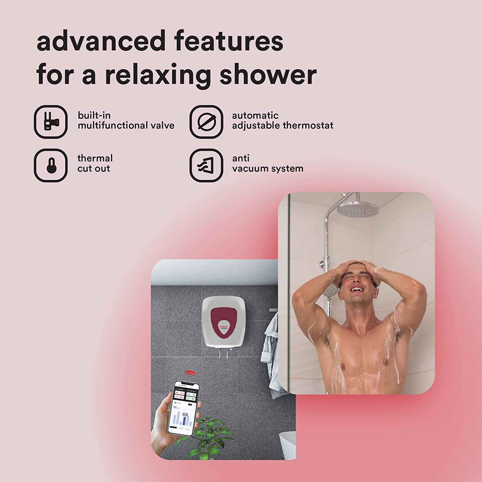 zunpulse Darius Plus 25 Litres 5 Star Vertical Smart Storage Water Geyser with Built-in Thermostat (White)_11