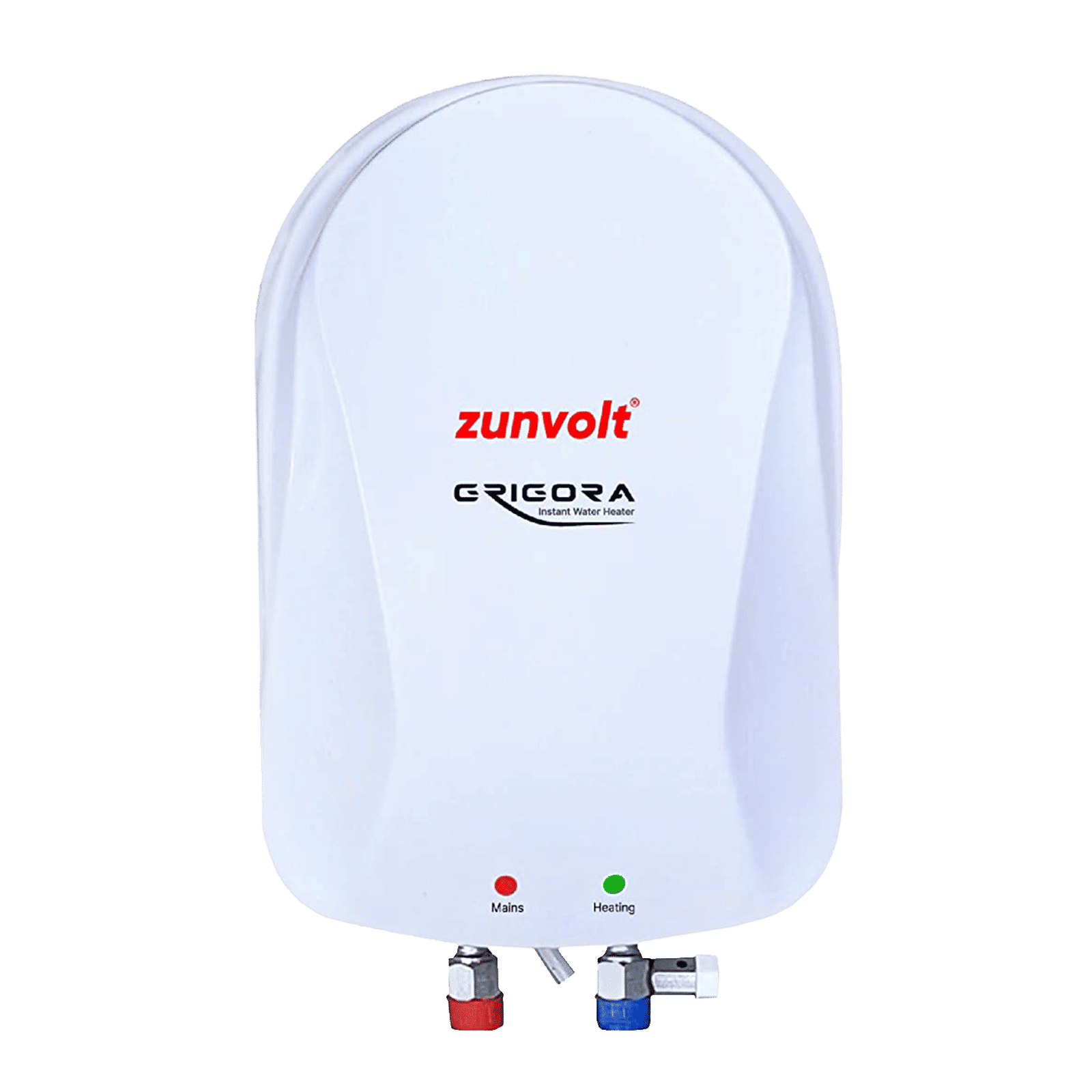 ZunVolt Grigora 3 Litres Instant Water Geyser (3000 Watts, White)_1
