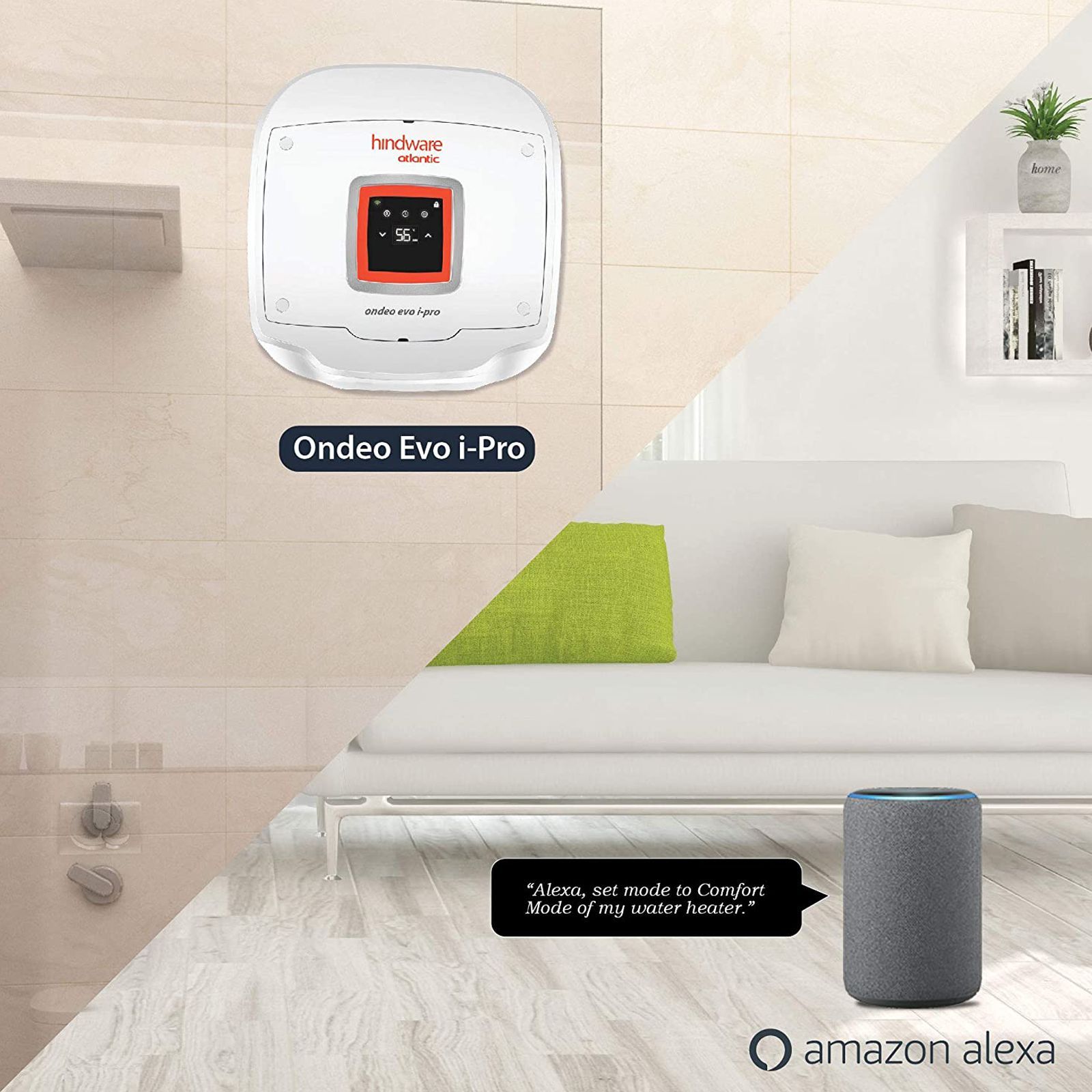 hindware Atlantic Ondeo Evo i-Pro 25 Litres 5 Star Smart Storage Water Heater (2500 Watts, 518044, White)_11
