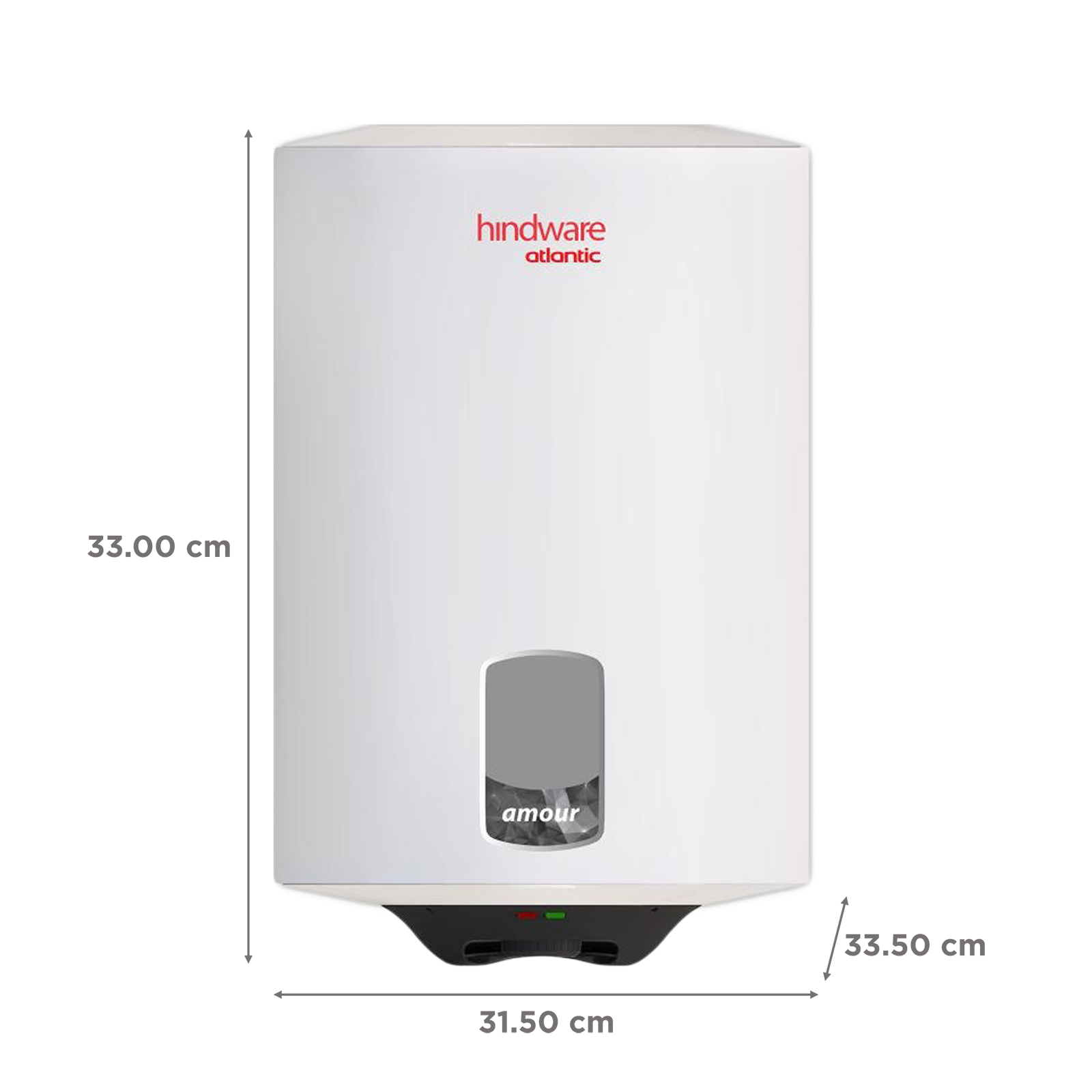 hindware Atlantic Amour 10 Litres 4 Star Storage Water Heater (2000 Watts, 519910, White)_2