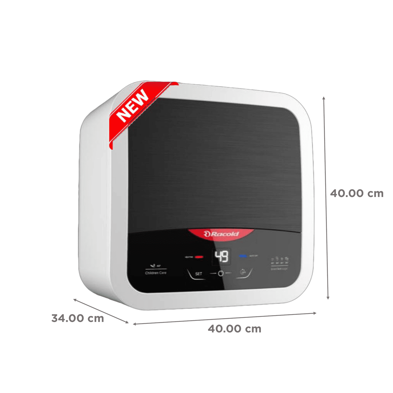 Racold Omnis DG 15 Litre 5 Star Vertical Storage Geyser with Silver lon Technology (Black) Racold Omnis DG 15 Litre 5 Star Vertical Storage Geyser with Silver lon Technology (Black)_2