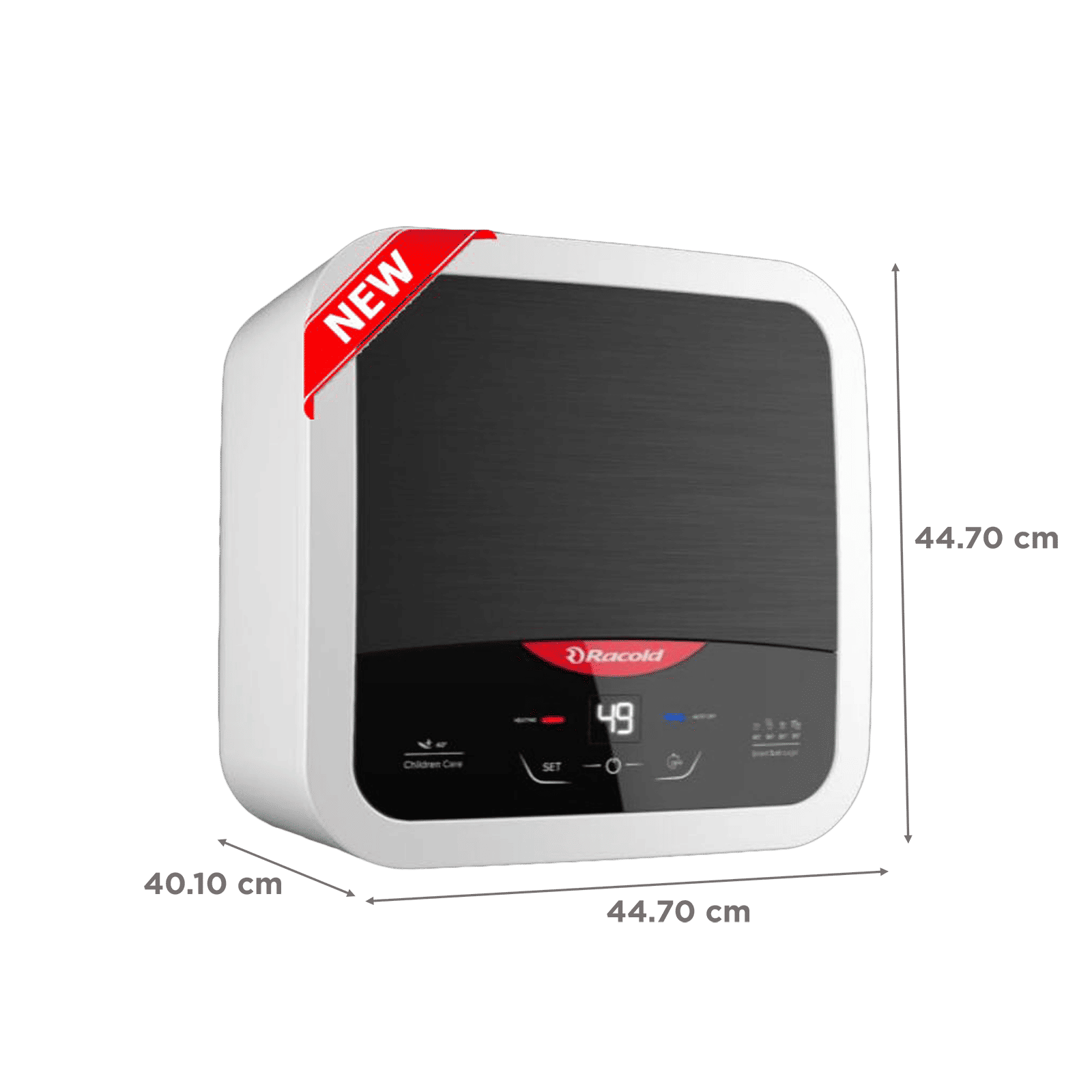 Racold Omnis DG 25 Litres 5 Star Vertical Storage Water Geyser with Built-in Thermostat (Black)_2