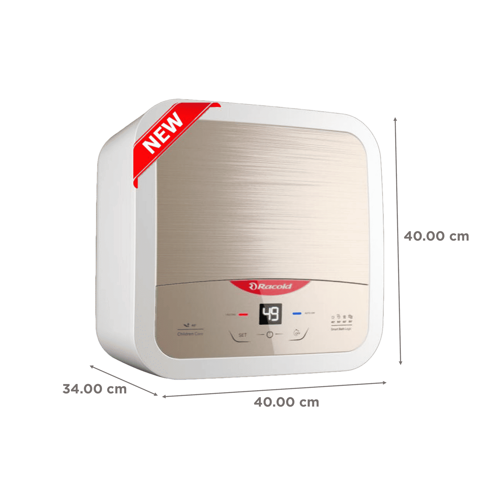 Racold Omnis DG 15 Litre 5 Star Vertical Storage Geyser with Silver lon Technology (Sandstorm Gold)_2