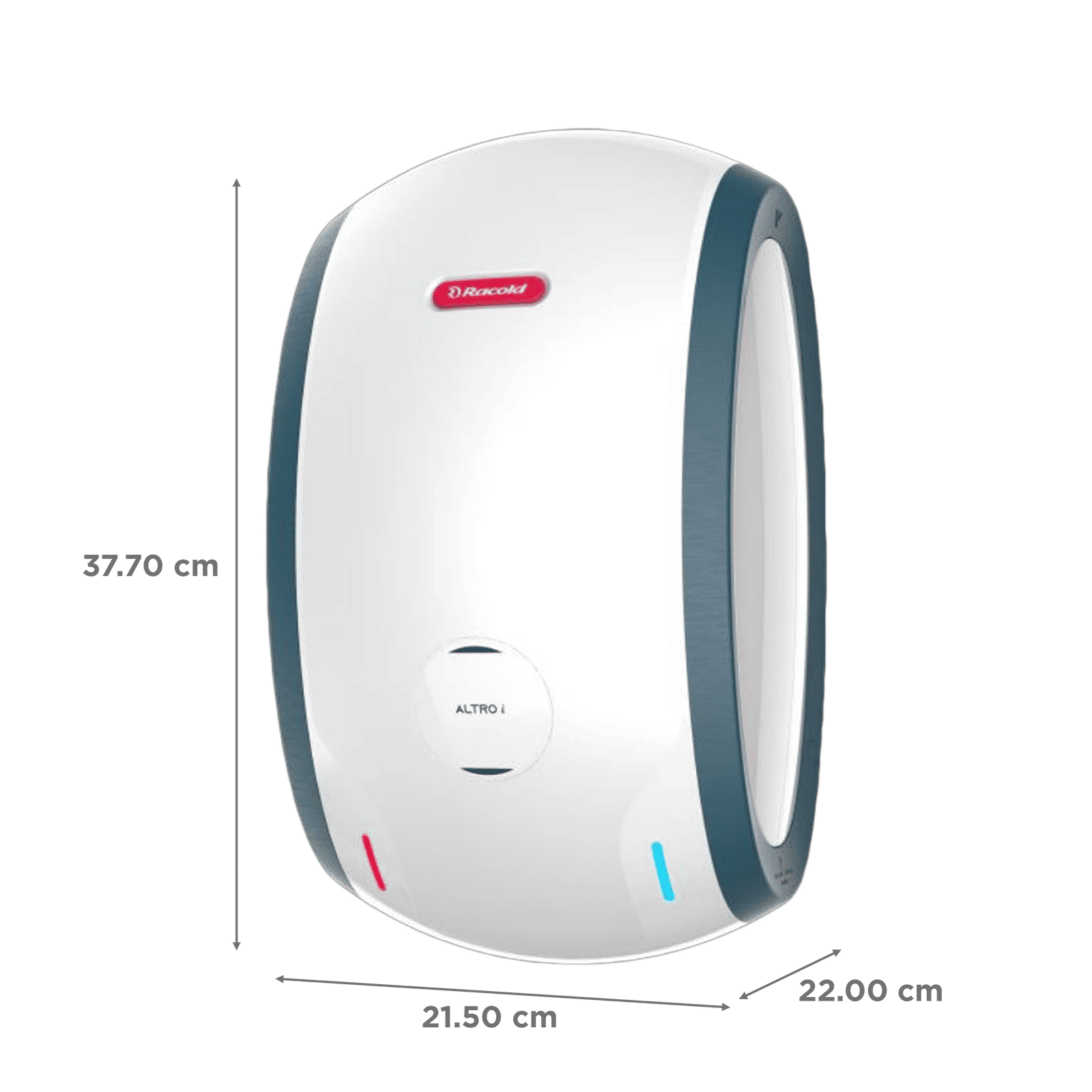 Racold Altro iRS 3 Litres Instant Water Geyser (4500 Watts, 3803286, White/Green)_2