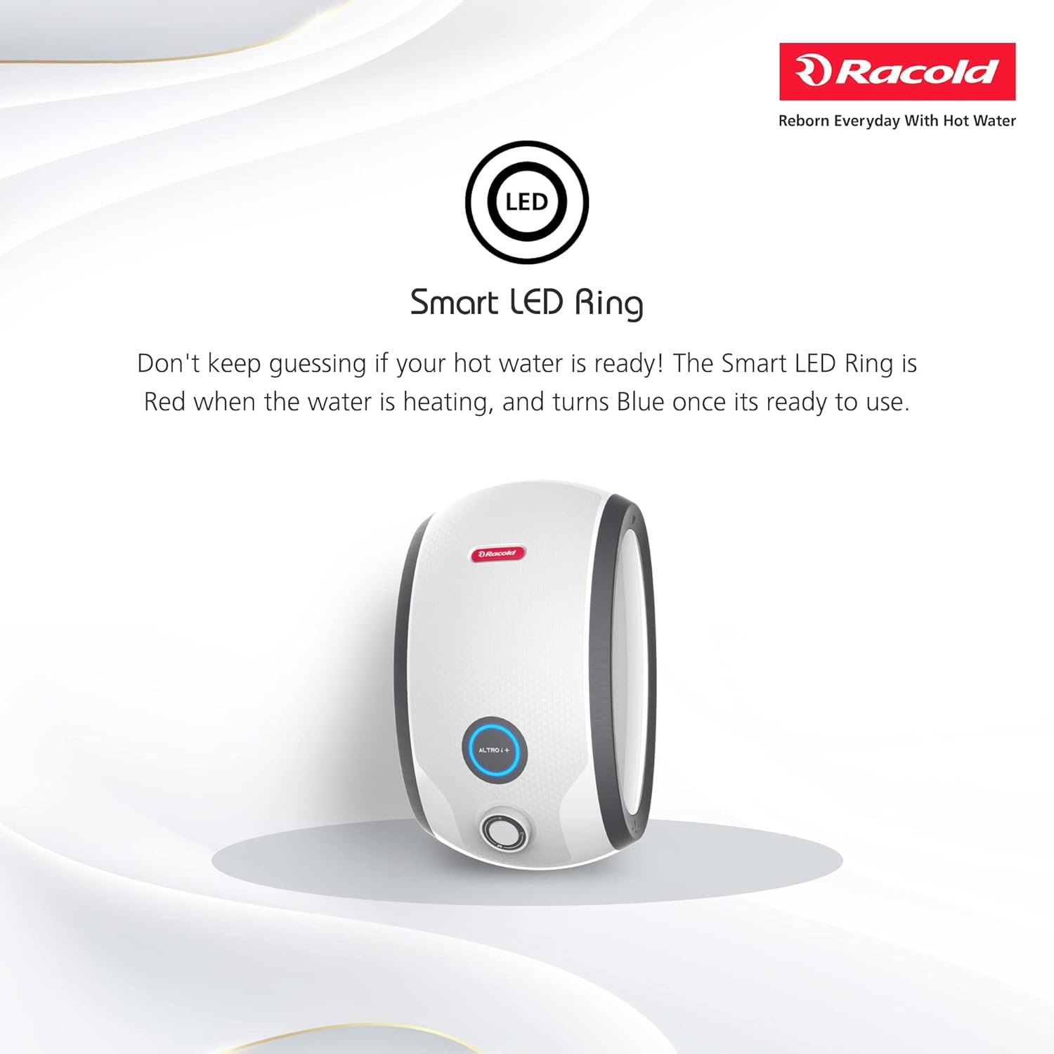 Racold Altro i Plus 3 Litres Instant Water Geyser (4500 Watts, 3803274, White and Grey)_8