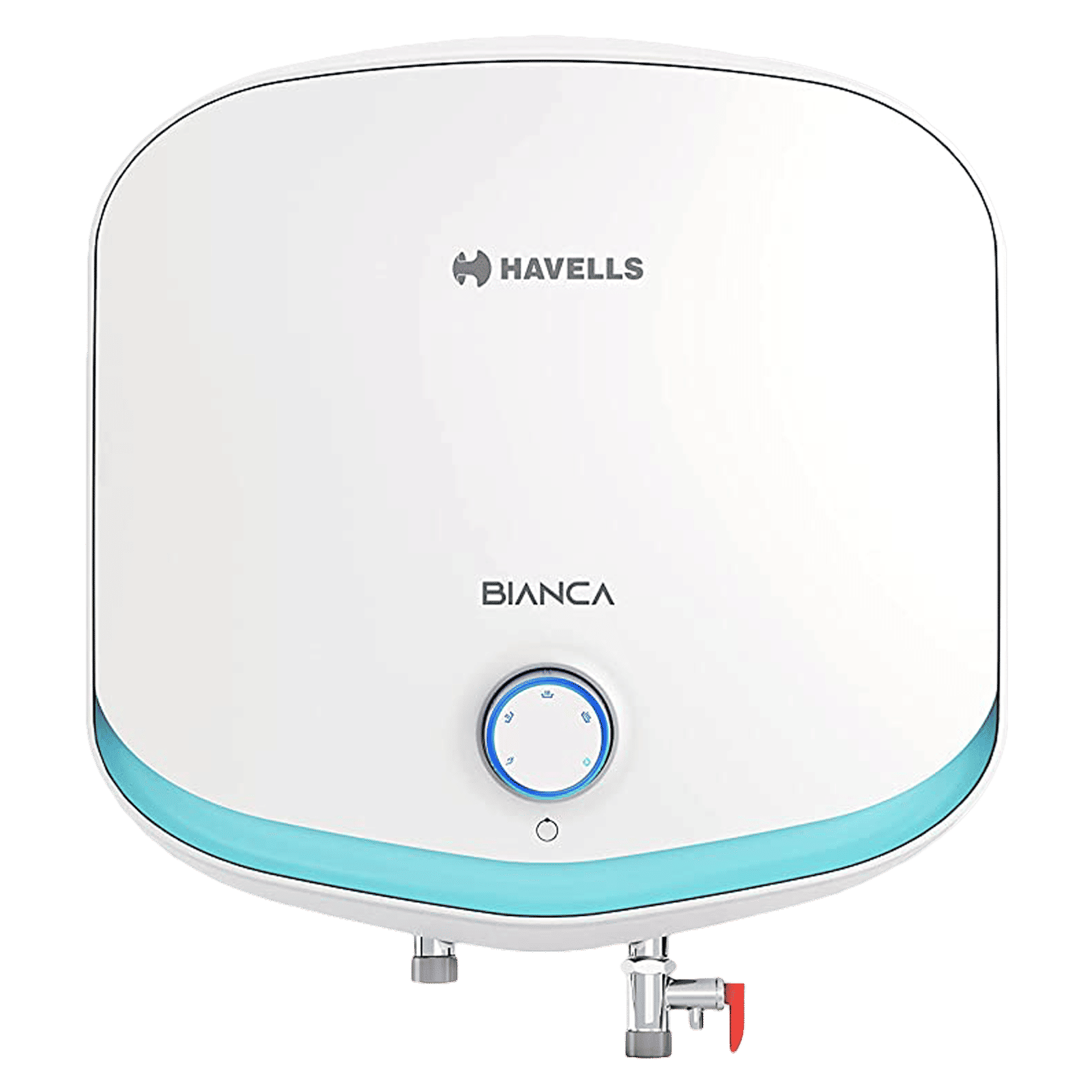HAVELLS Bianca 6 Litres 5 Star Vertical Storage Water Geyser with Thick Rolled Steel Tank (White and Blue)_1