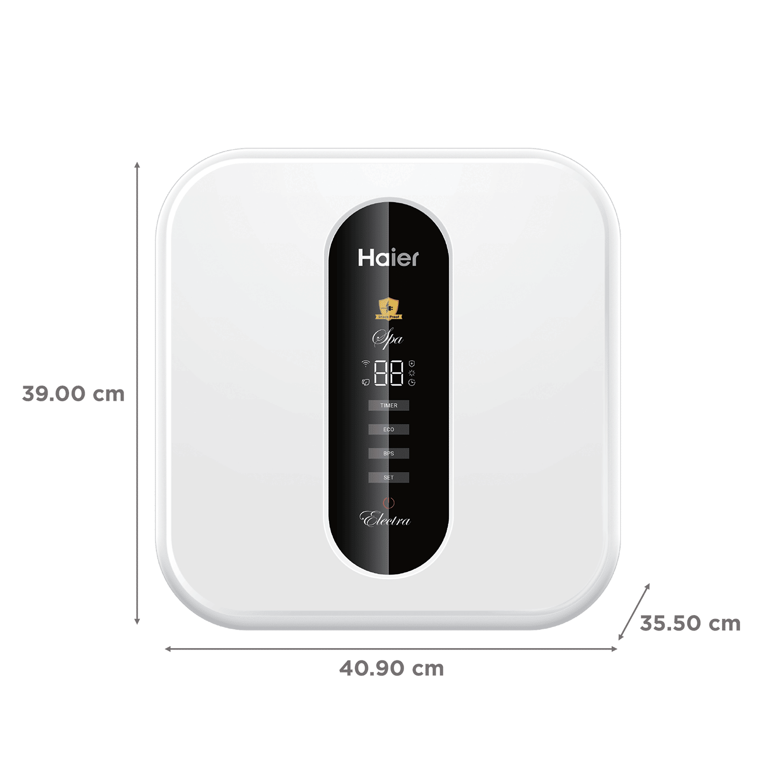 Haier Spa Series 15 Litres Storage Water Geyser (2000 Watts, GA07LN00B, White)_2