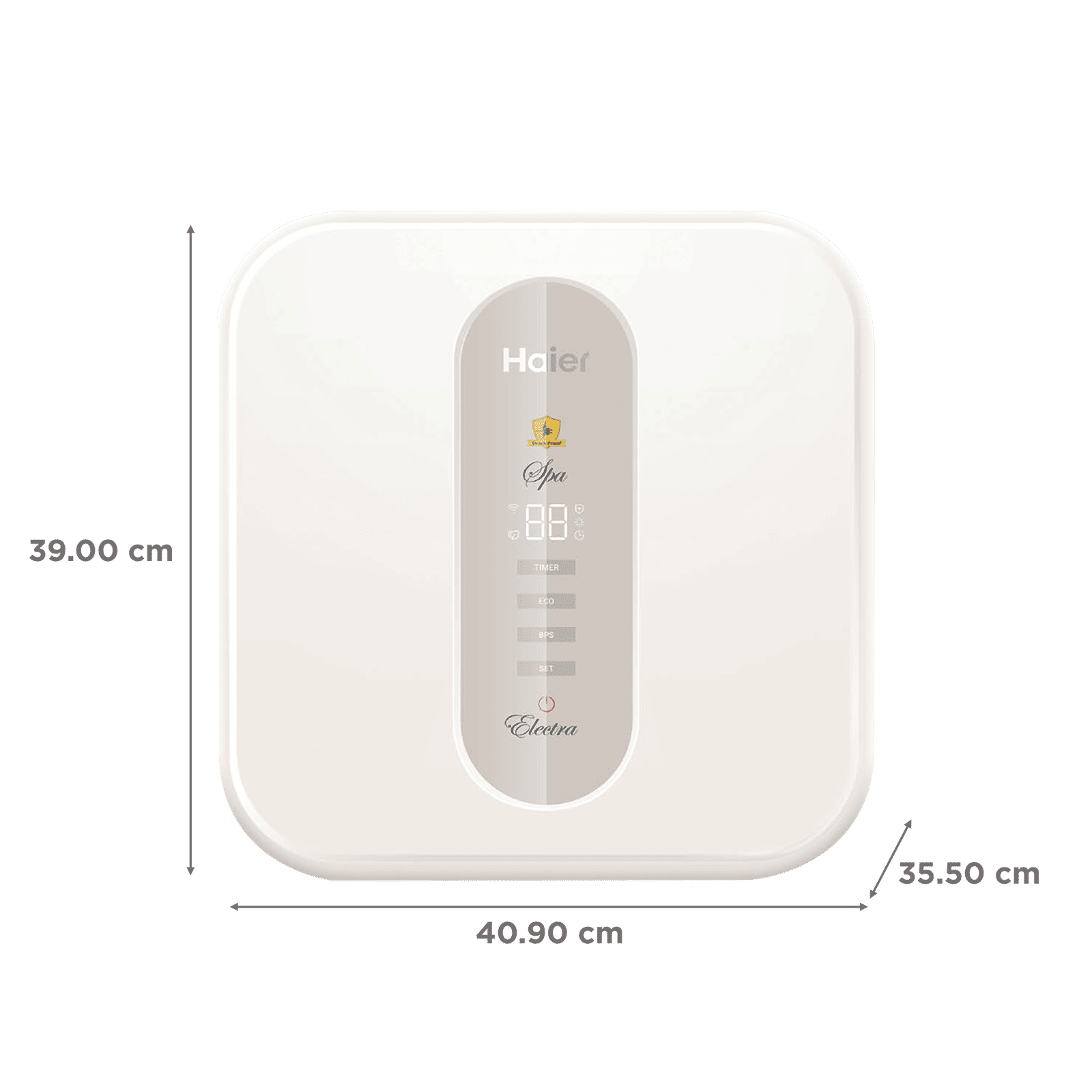 Haier 15 Litres 5 Star Storage Water Geyser (2000 Watts, GA07LM00B, Ivory)_2