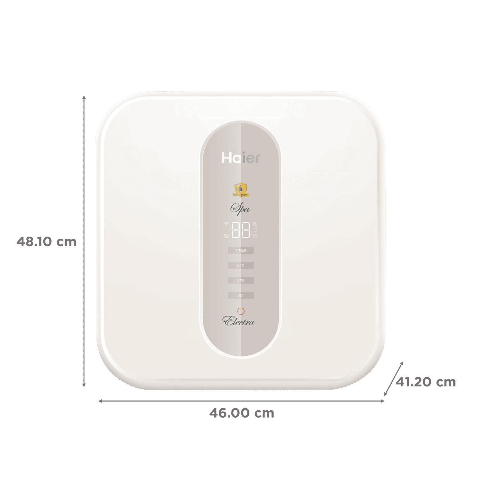 Haier 25 Litres 5 Star Storage Water Geyser (2000 Watts, GA07LP00B, Ivory)_2