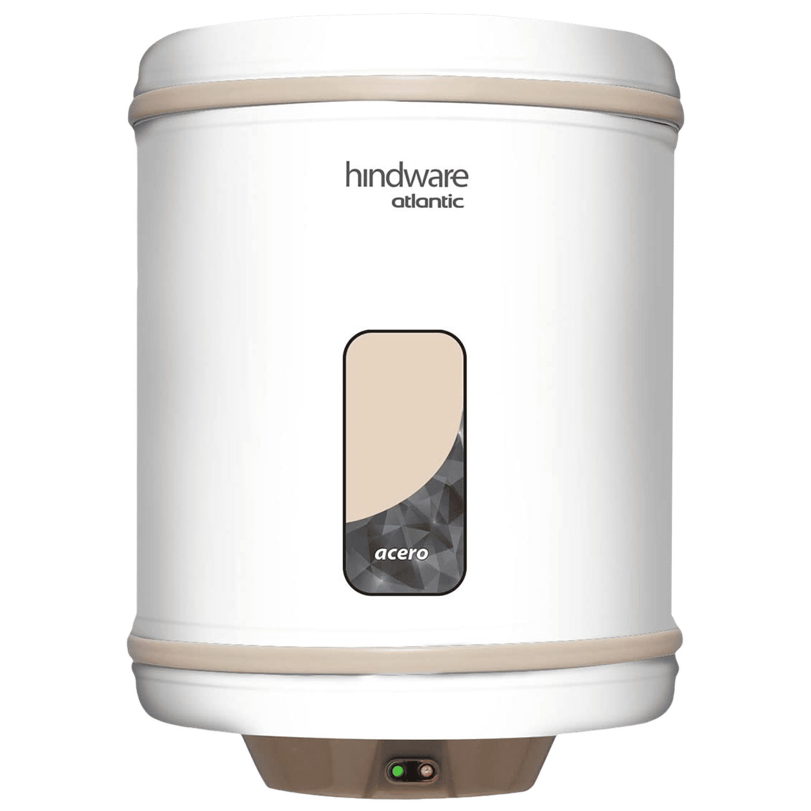 hindware Atlantic Acero 25 Litres 4 Star Vertical Storage Water Geyser with Copper Heating Element (White and Grey)_1