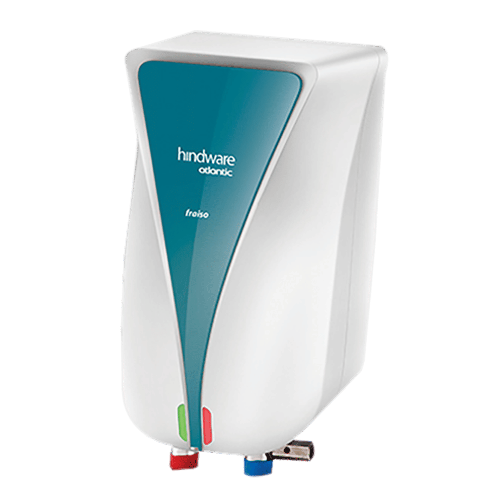 hindware Atlantic Fraiso 3 Litres Instant Water Geyser (3000 Watts, 519566, Turquoise and White)_4