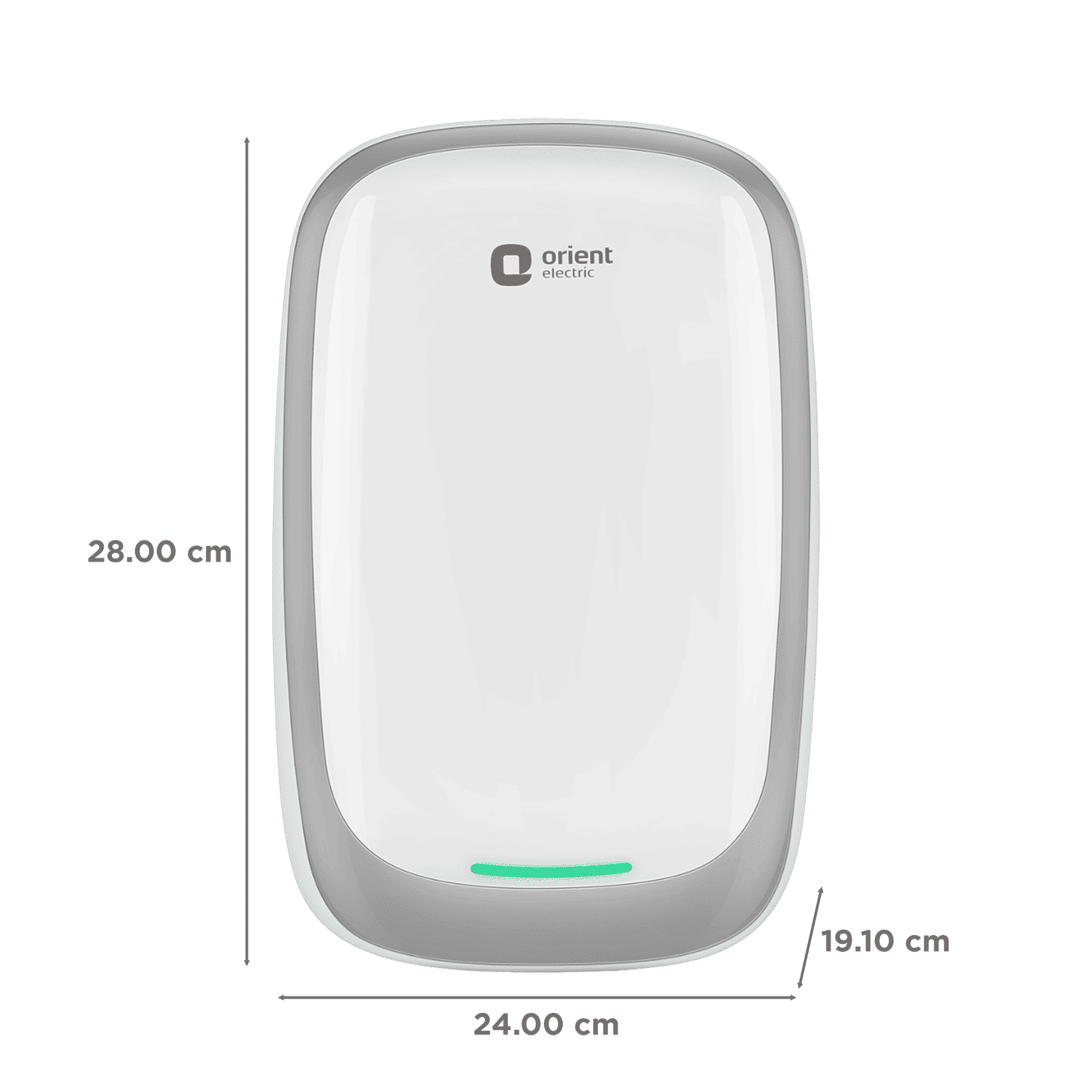 Orient Aura Plus 3 Litre Vertical Instant Geyser with 5 Level Safety Shield (White and Grey) Orient Aura Plus 3 Litre Vertical Instant Geyser with 5 Level Safety Shield (White and Grey)_2