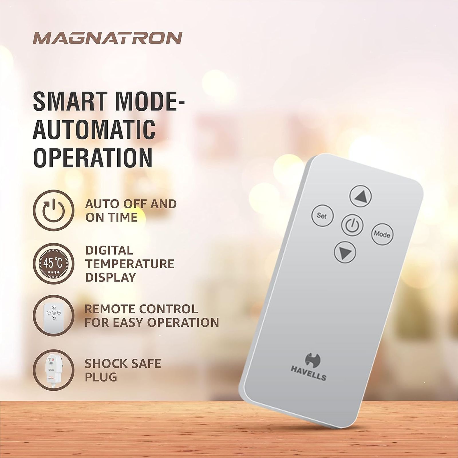 HAVELLS Magnatron 15 Litre 4 Star Vertical Storage Geyser with Overheat Protection (White Champagne Gold) HAVELLS Magnatron 15 Litre 4 Star Vertical Storage Geyser with Overheat Protection (White Champagne Gold)_13