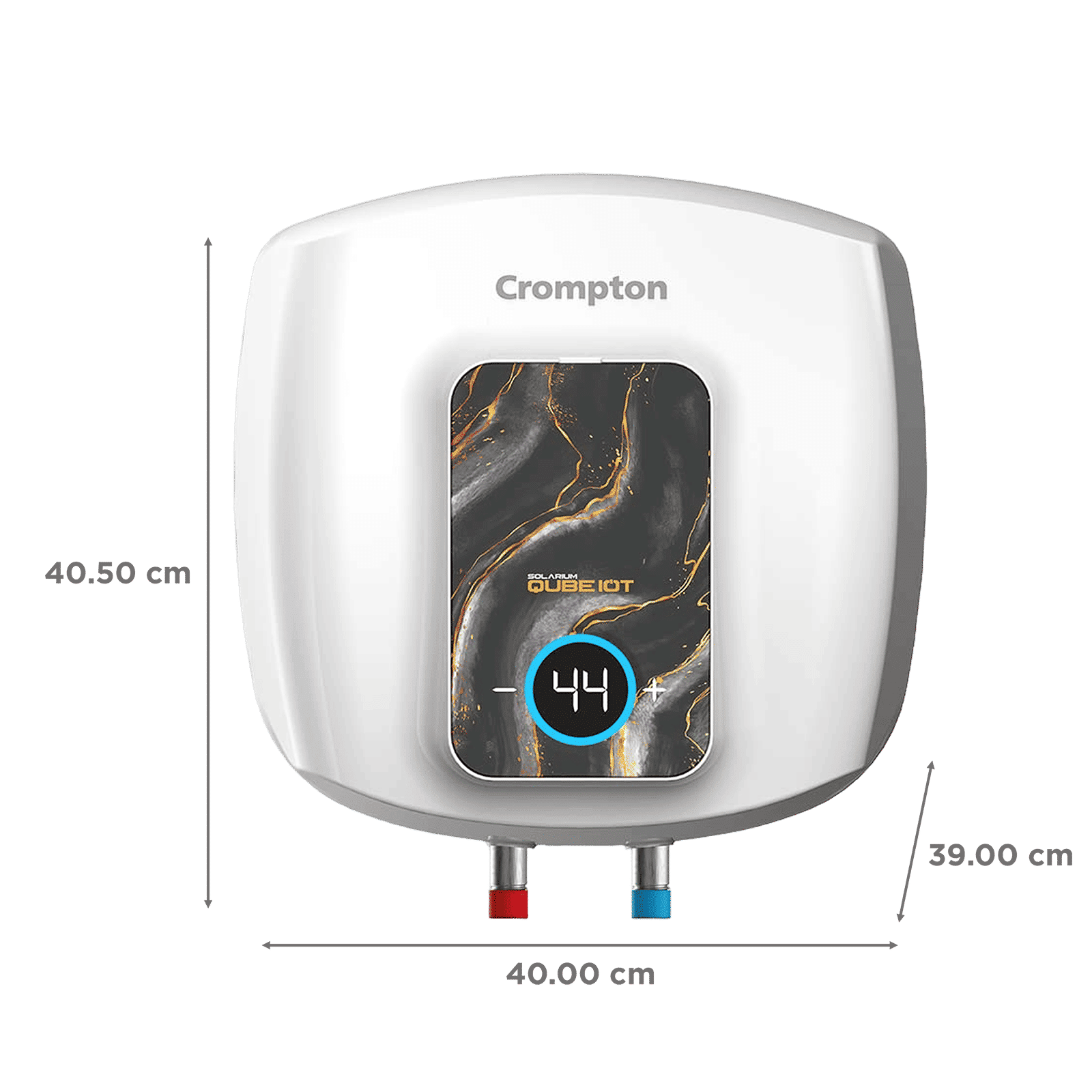 Crompton Solarium Qube IOT 15 Litre 5 Star Vertical Smart Geyser with Alexa & Google Assistant Compatibility (White)_2