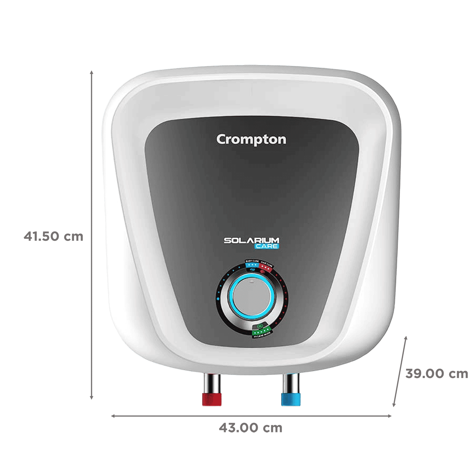 Crompton Solarium Care 15 Litre 5 Star Vertical Storage Geyser with Powerful Heating Element (White)_2