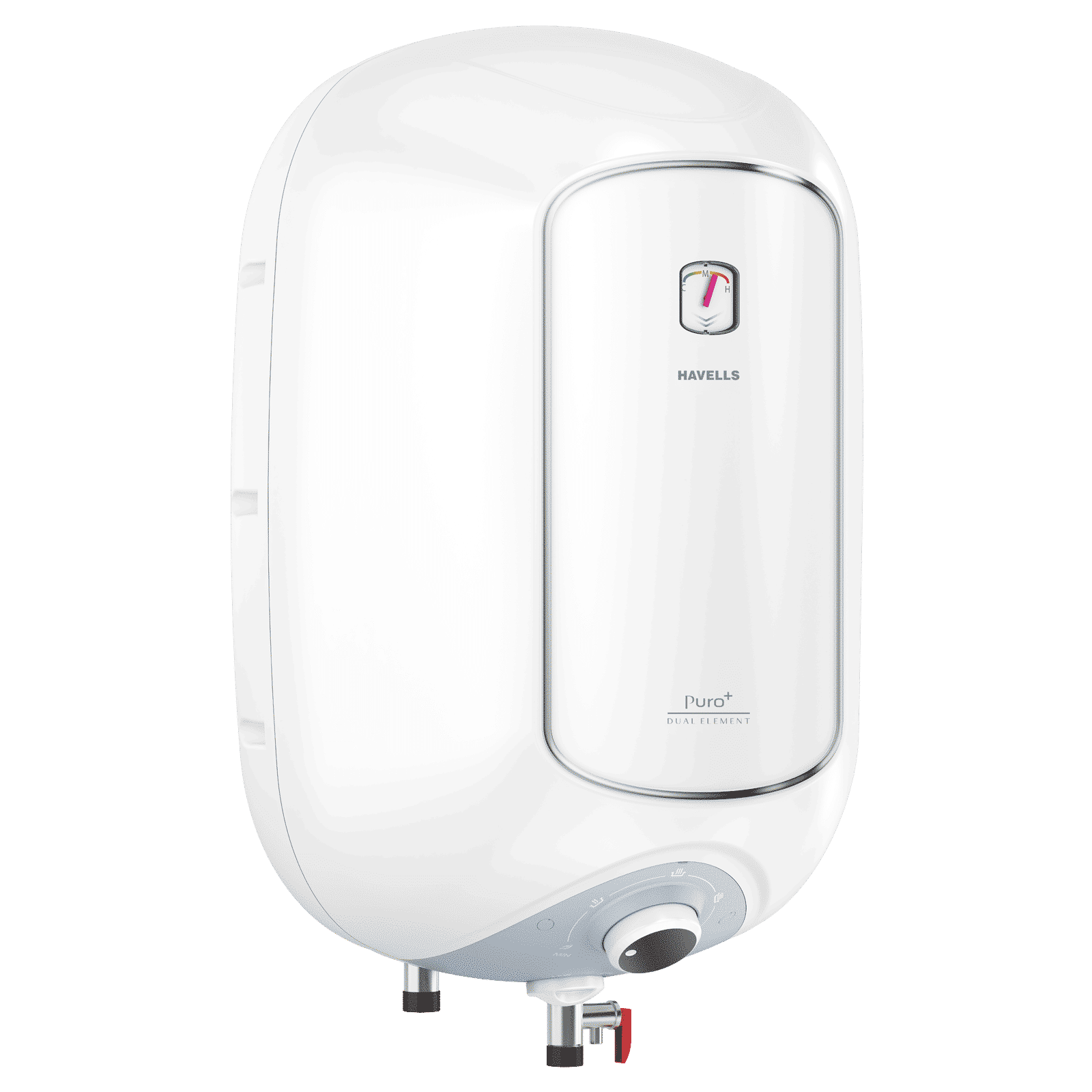 HAVELLS Puro Plus 10 Litre 4 Star Vertical Storage Geyser with High Density PUF Insulation (White)_4