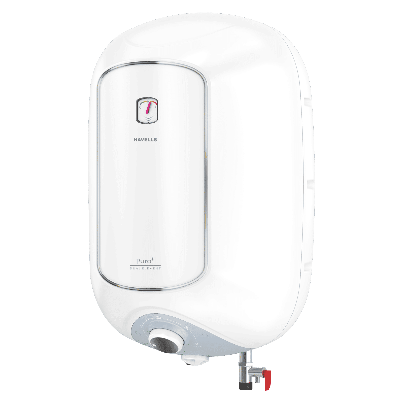 HAVELLS Puro PLus 15 Litre 4 Star Vertical Storage Geyser with High Density PUF Insualtion (White)_4