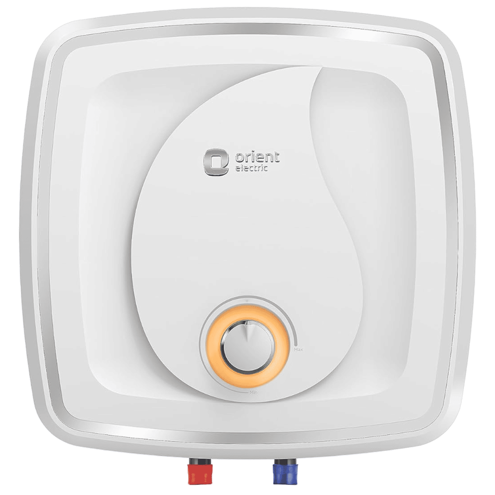 Orient Fontus Quad Plus 25 Litre 5 Star Vertical Storage Geyser with Ultra Diamond Glassline Tank (White)_1