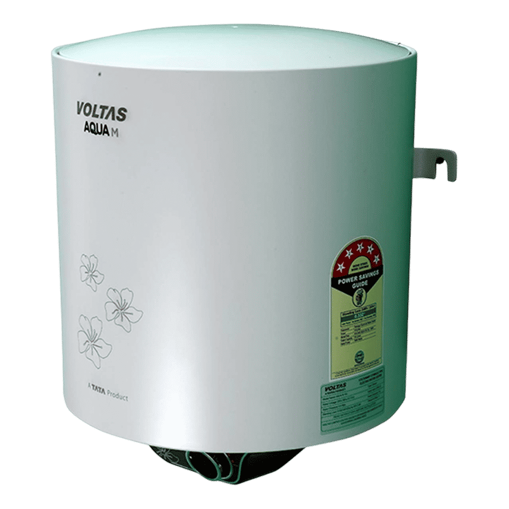 VOLTAS Aqua M 15 Litre 5 Star Vertical Storage Geyser with Quartzline Coating (Grey)_9