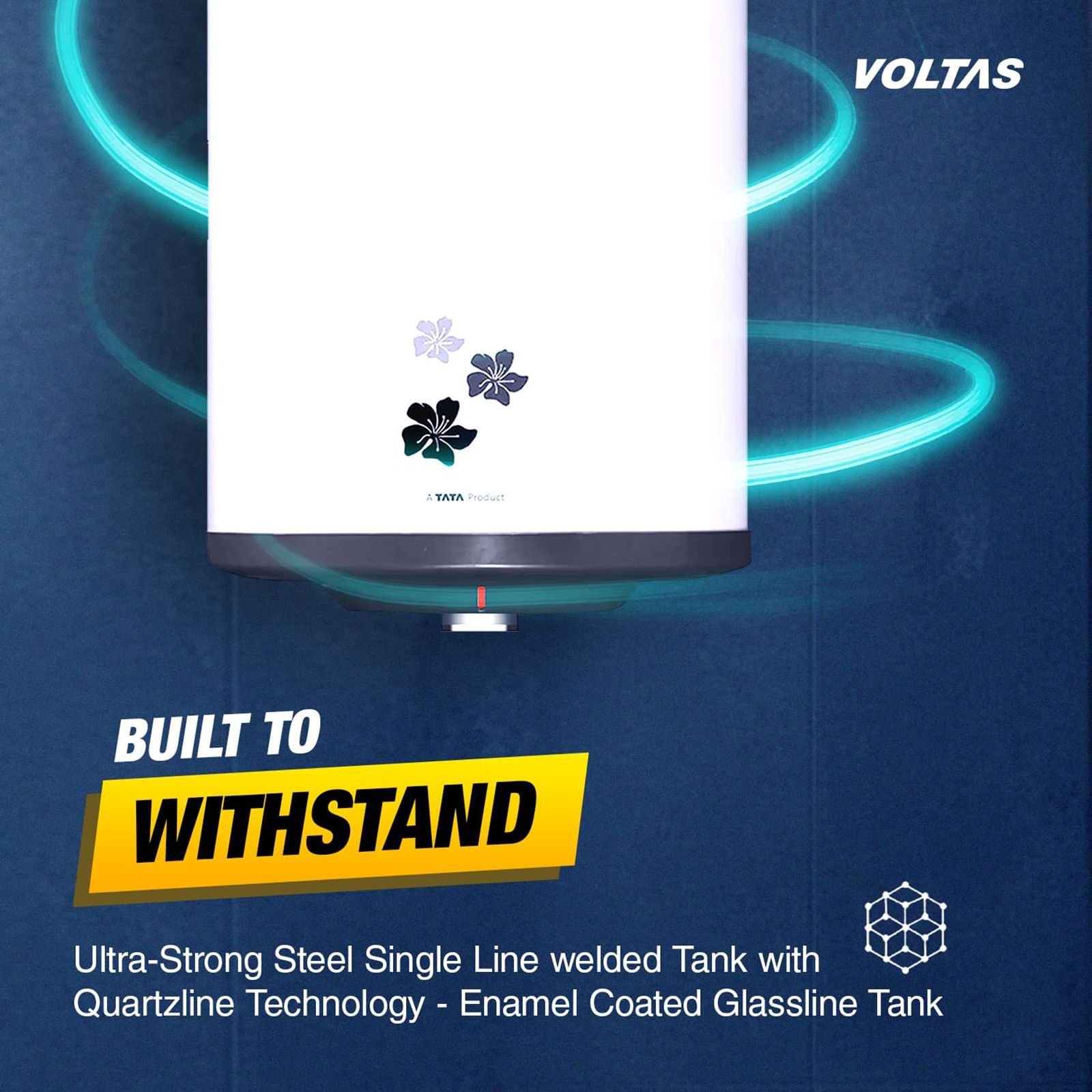 VOLTAS Aqua Pro 10 Litre 5 Star Vertical Storage Geyser with 6 Level Safety Feature (Grey) VOLTAS Aqua Pro 10 Litre 5 Star Vertical Storage Geyser with 6 Level Safety Feature (Grey)_11