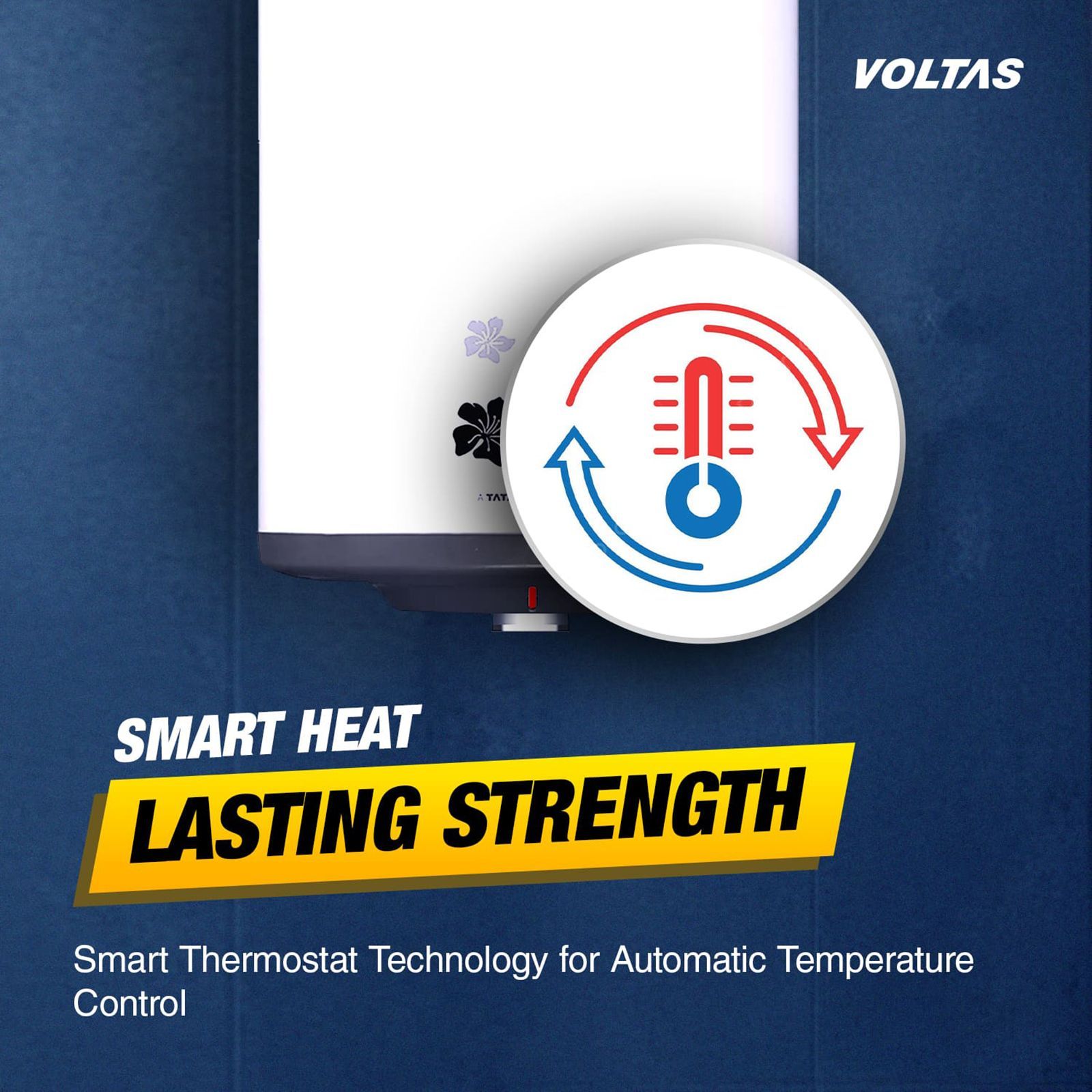 VOLTAS Aqua Pro 15 Litre 5 Star Vertical Storage Geyser with 6 Level Safety Feature (Grey) VOLTAS Aqua Pro 15 Litre 5 Star Vertical Storage Geyser with 6 Level Safety Feature (Grey)_8