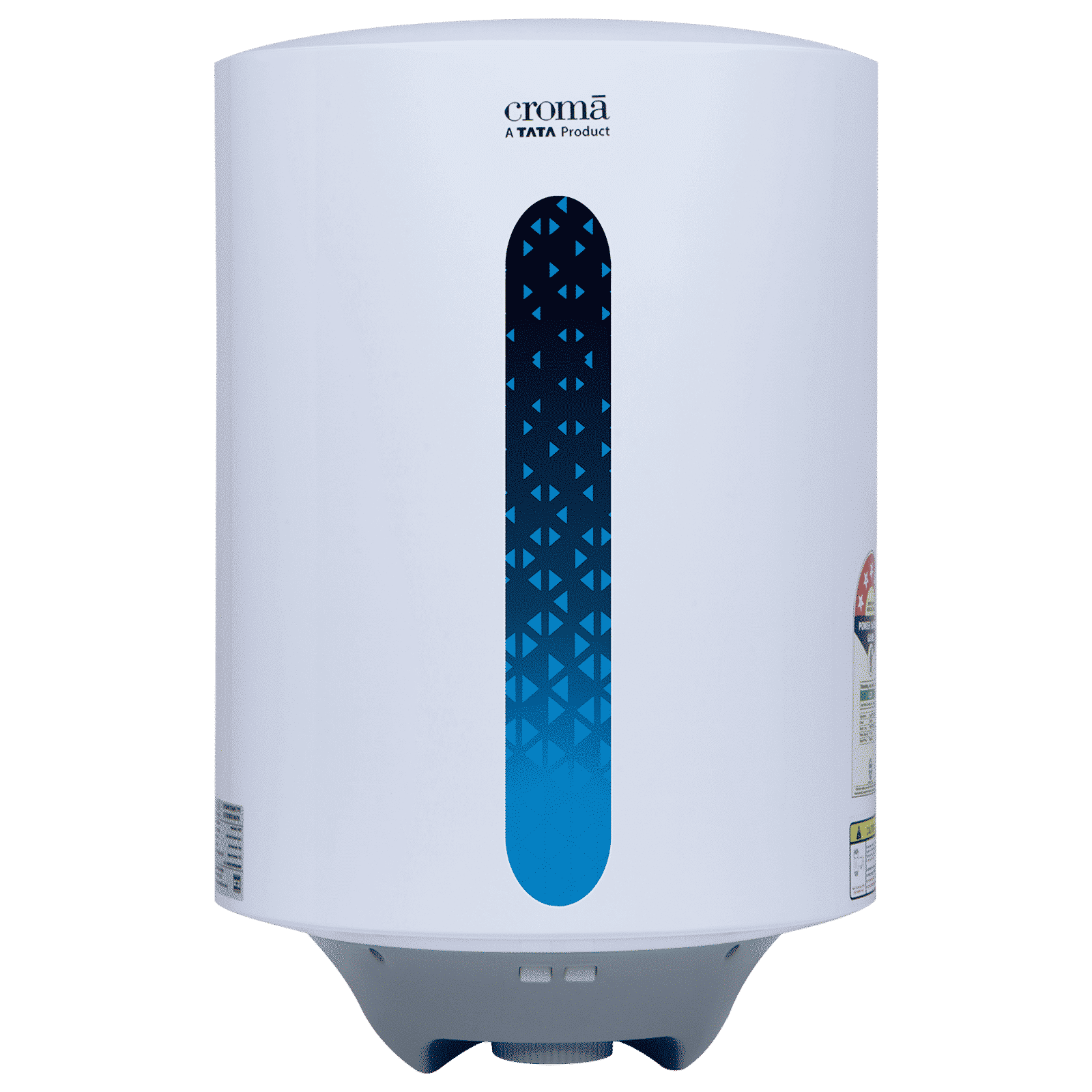 Croma AV5111 15 Litres 5 Star Vertical Storage Geyser with Temperature Control Knob (White)_1