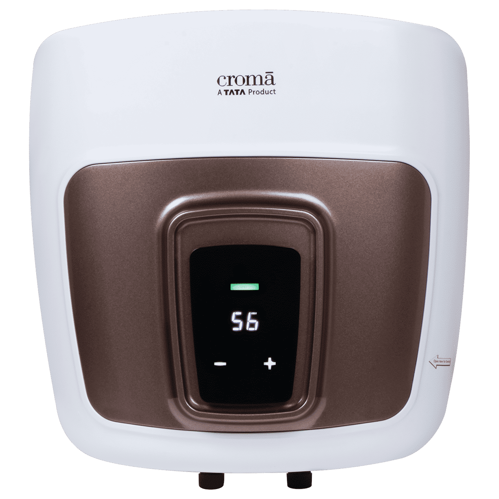 Croma AV5113 15 Litres 5 Star Vertical Storage Geyser with LED Display (White)_1