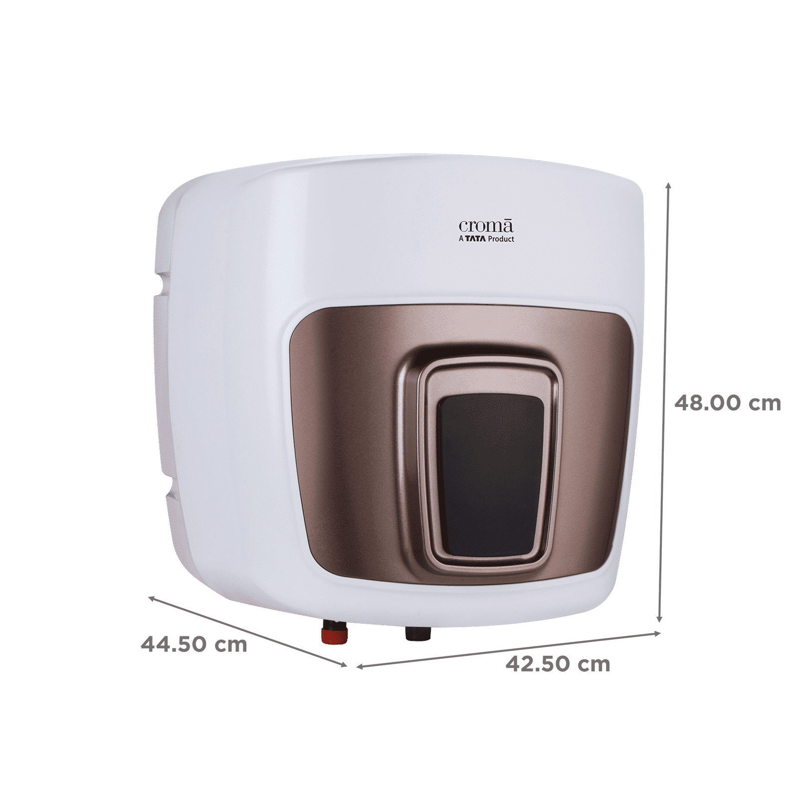 Croma AV5114 25 Litres 5 Star Vertical Storage Geyser with LED Display (White)_2