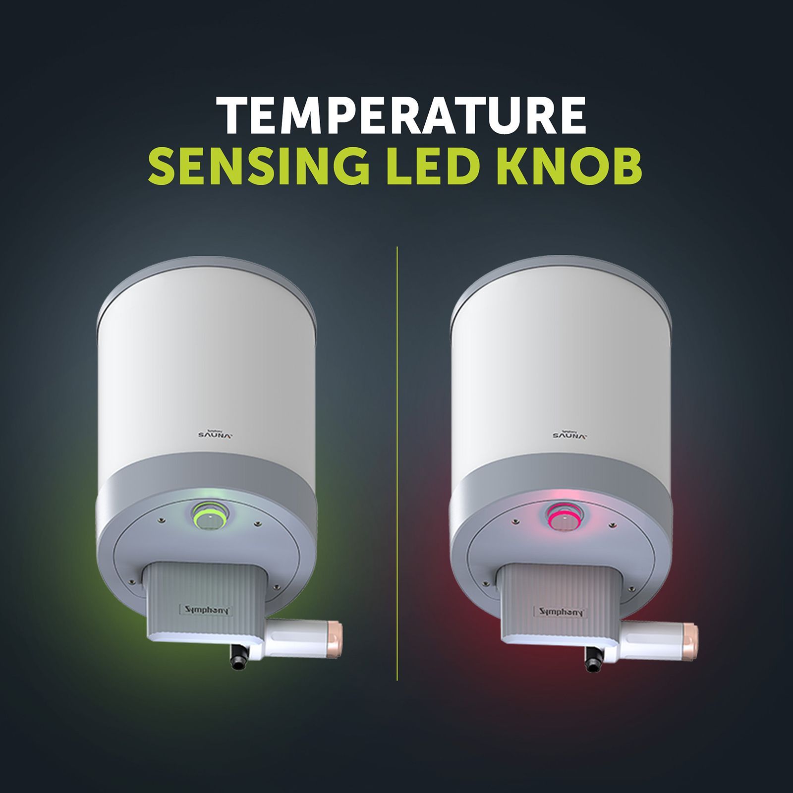 Symphony Sauna 25 Litre 5 Star Vertical Storage Geyser with Hair Fall Control (White & Grey)_7