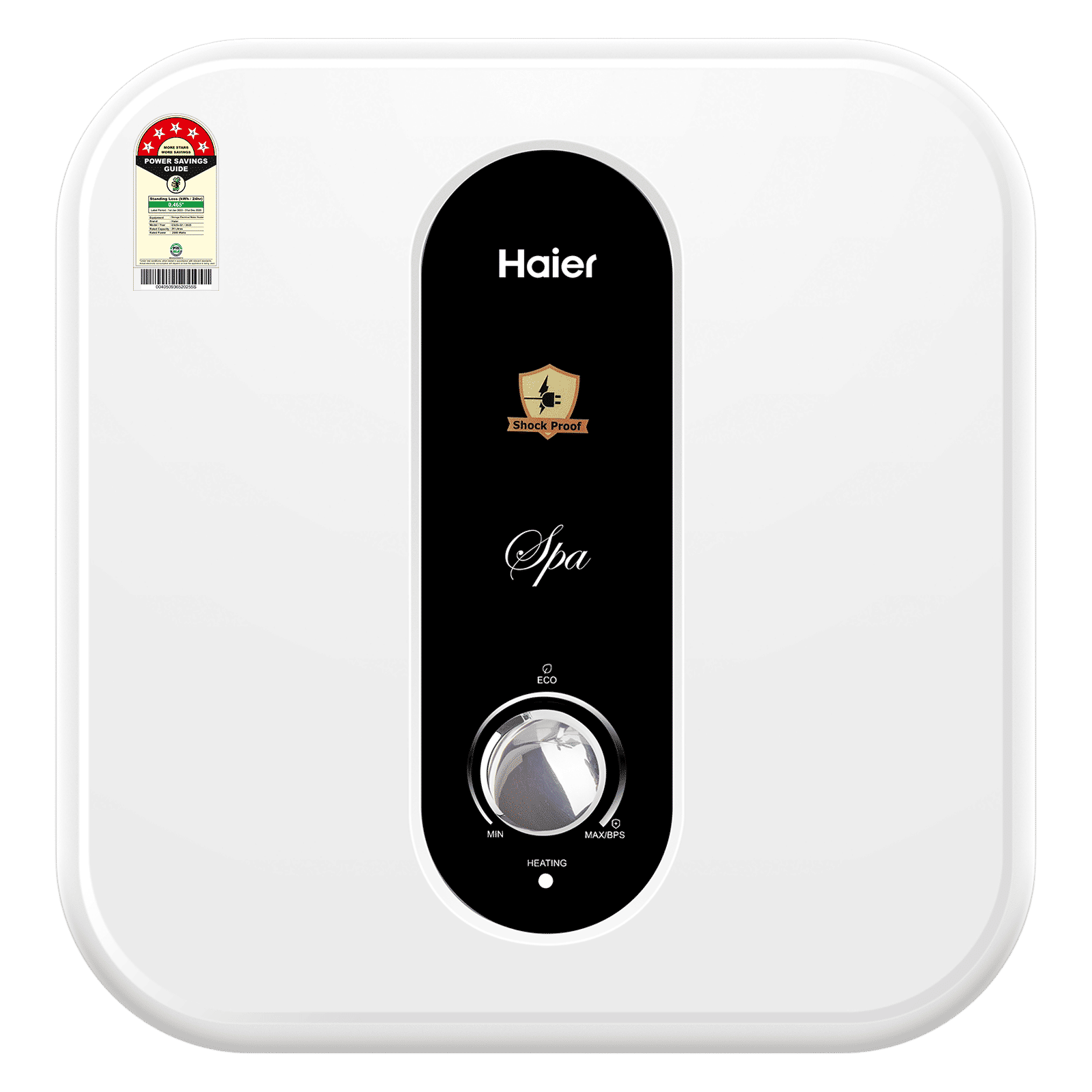 Haier SPA 25 Litre 5 Star Vertical Storage Geyser with RSC Technology (White)_1