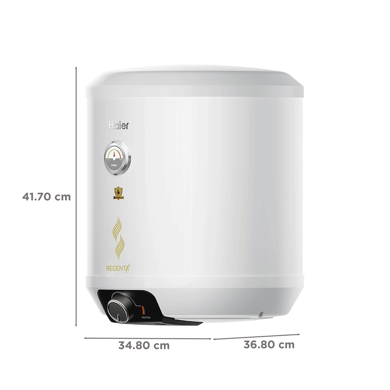 Haier REGENTA 15 Litre 5 Star Vertical Storage Geyser with RSC Technology (White)_2