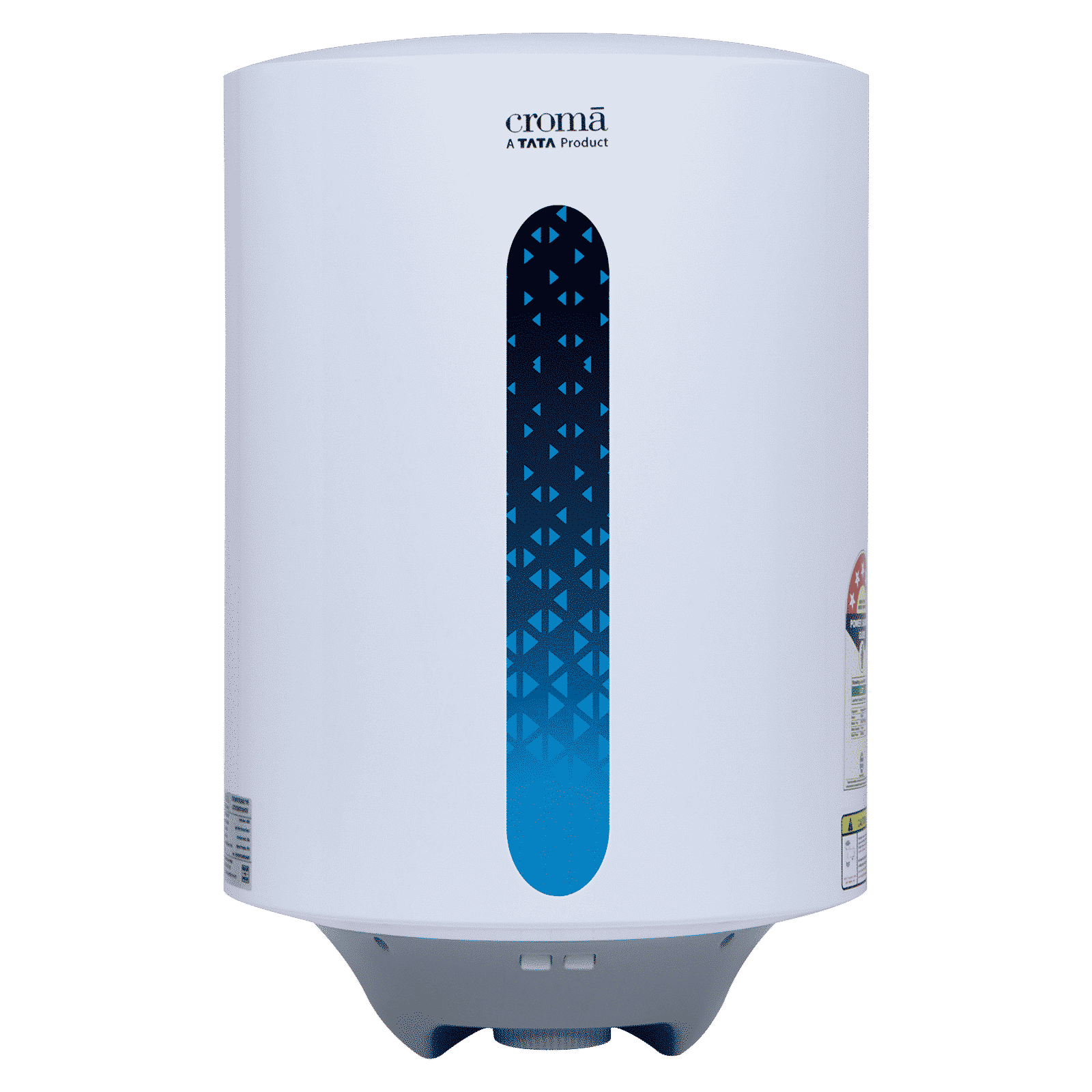 Croma AV5117 25 Litres 5 Star Vertical Storage Geyser with Temperature Control Knob (White)_1