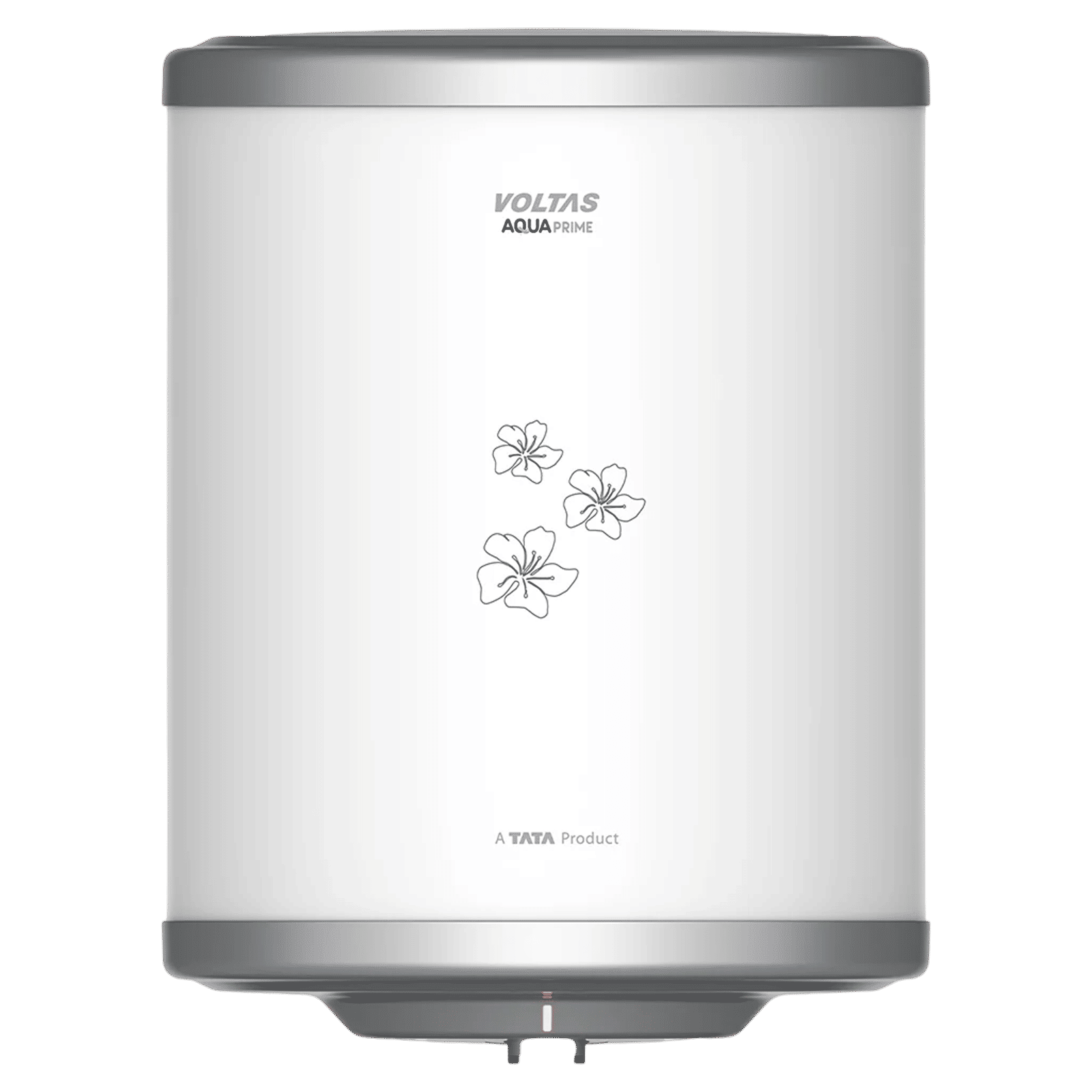 VOLTAS Aqua Prime 25 Litre 4 Star Vertical Storage Geyser with Quartzline Technology (White & Silver) VOLTAS Aqua Prime 25 Litre 4 Star Vertical Storage Geyser with Quartzline Technology (White & Silver)_1