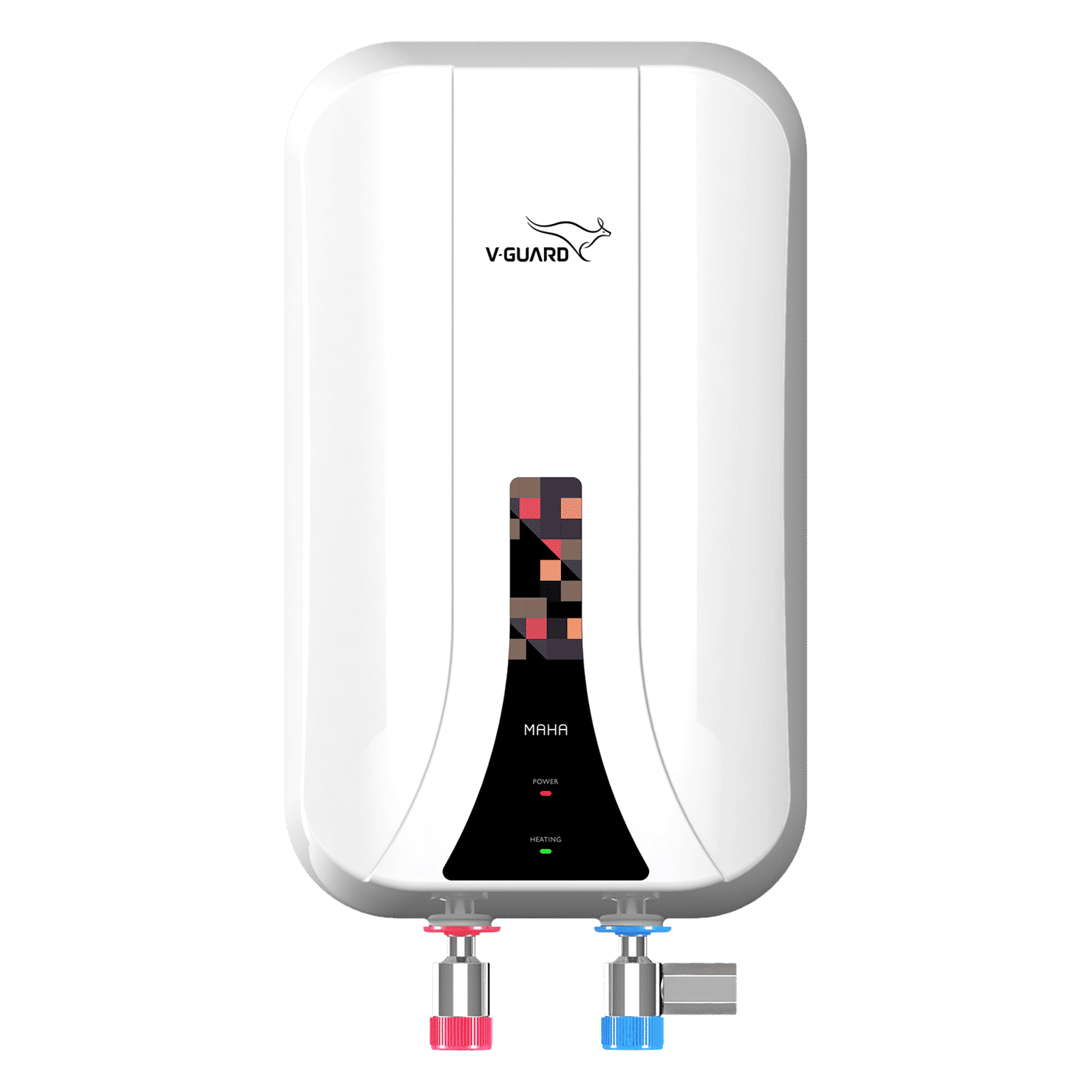 V-GUARD Maha 5 Litre Vertical Instant Geyser with Stainless Steel Tank (White)_1