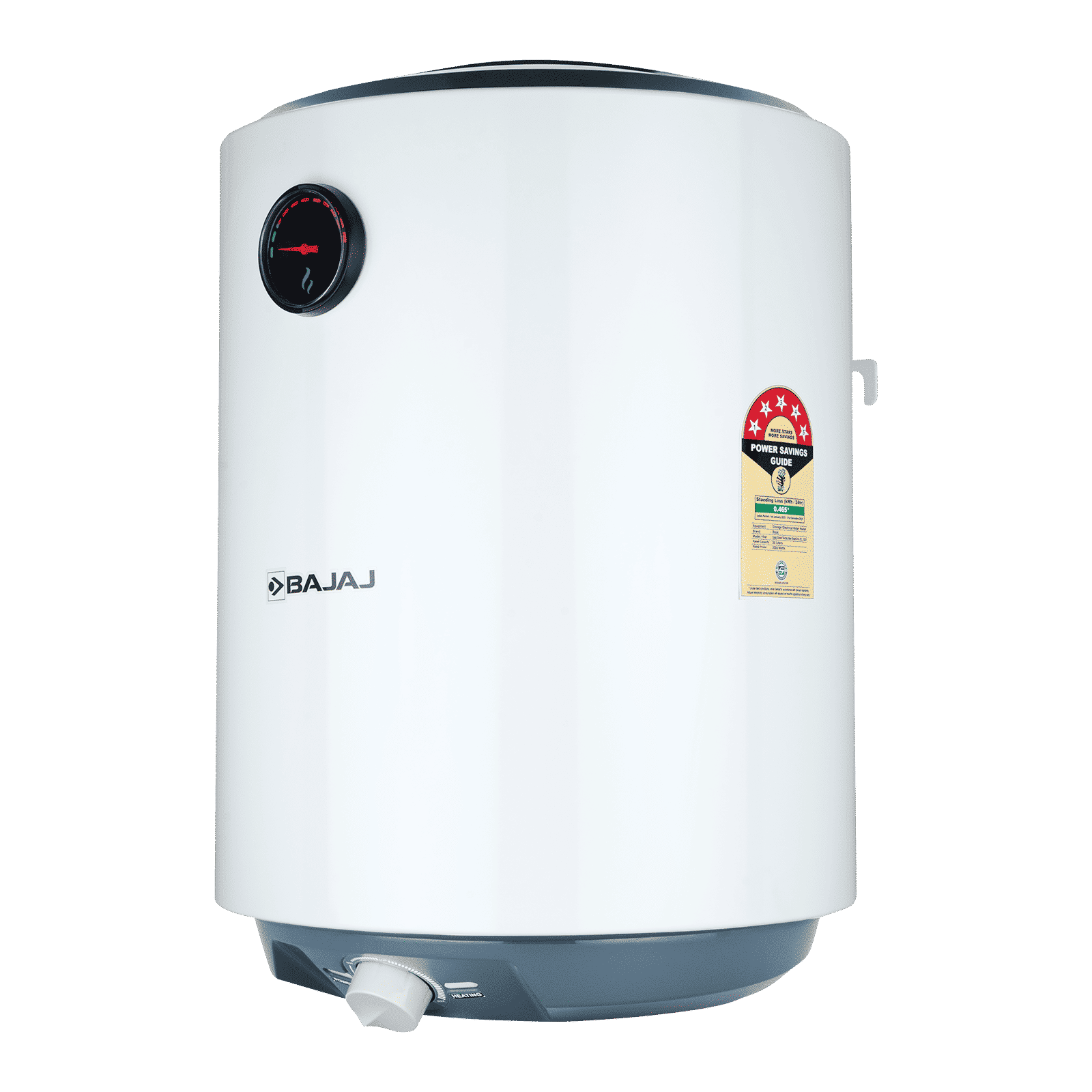 BAJAJ Shield New Shakti Pro 25 Litre Vertical Storage Geyser with Swirlflow Technology (White)_4
