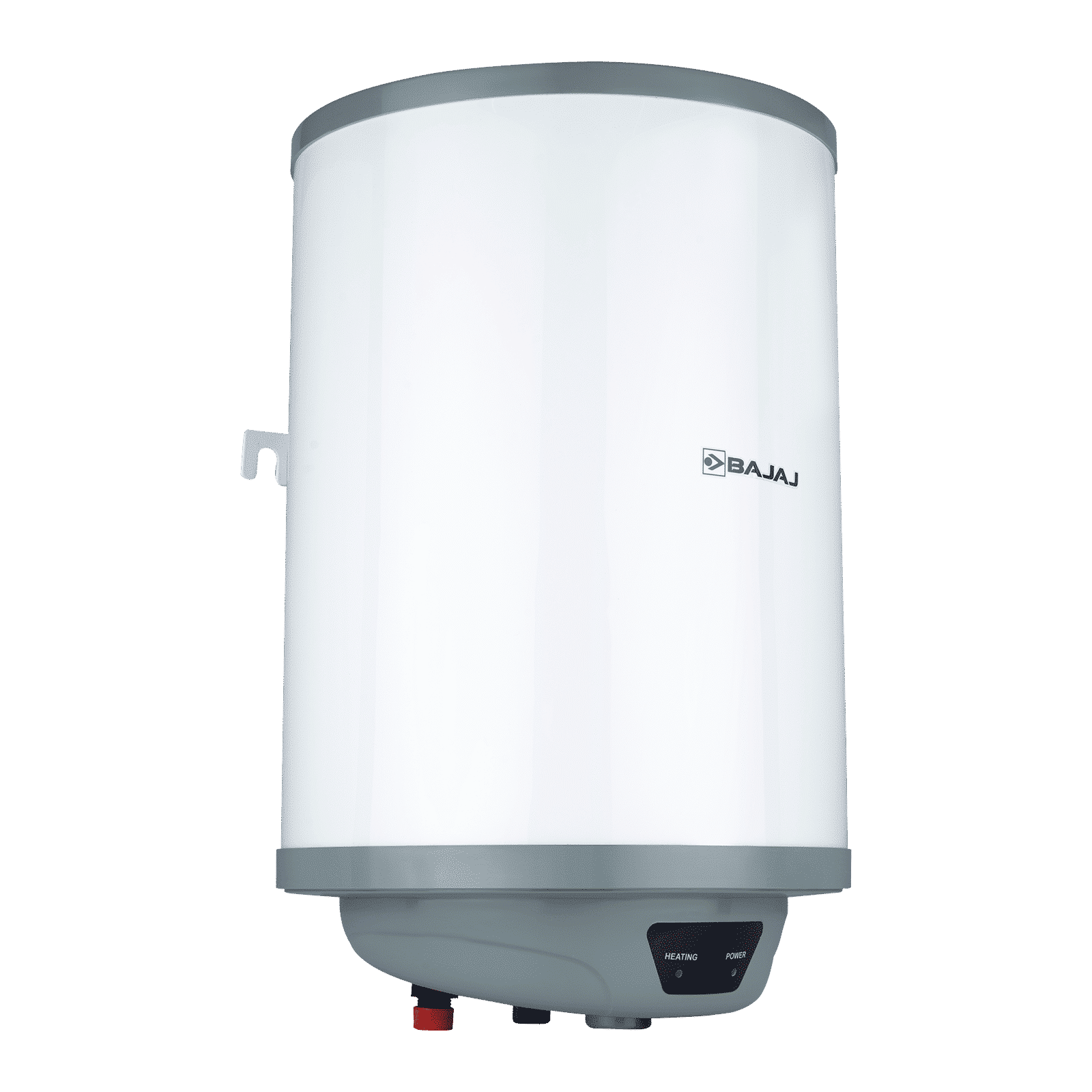 BAJAJ Shield Crest Plus 15 Litre 5 Star Vertical Storage Geyser with Swirlflow Technology (White & Grey) BAJAJ Shield Crest Plus 15 Litre 5 Star Vertical Storage Geyser with Swirlflow Technology (White & Grey)_2