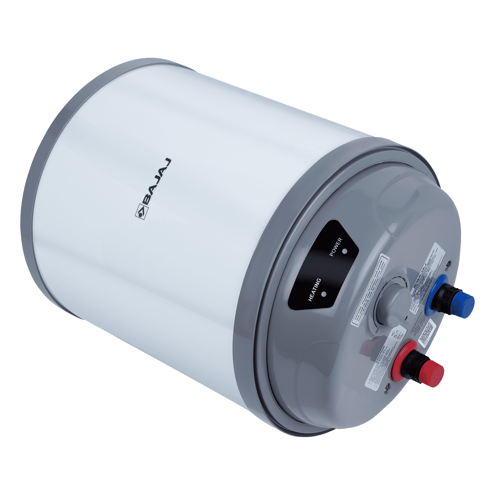 BAJAJ Shield Crest Plus 6 Litre 5 Star Vertical Storage Geyser with Swirlflow Technology (White & Grey)_5