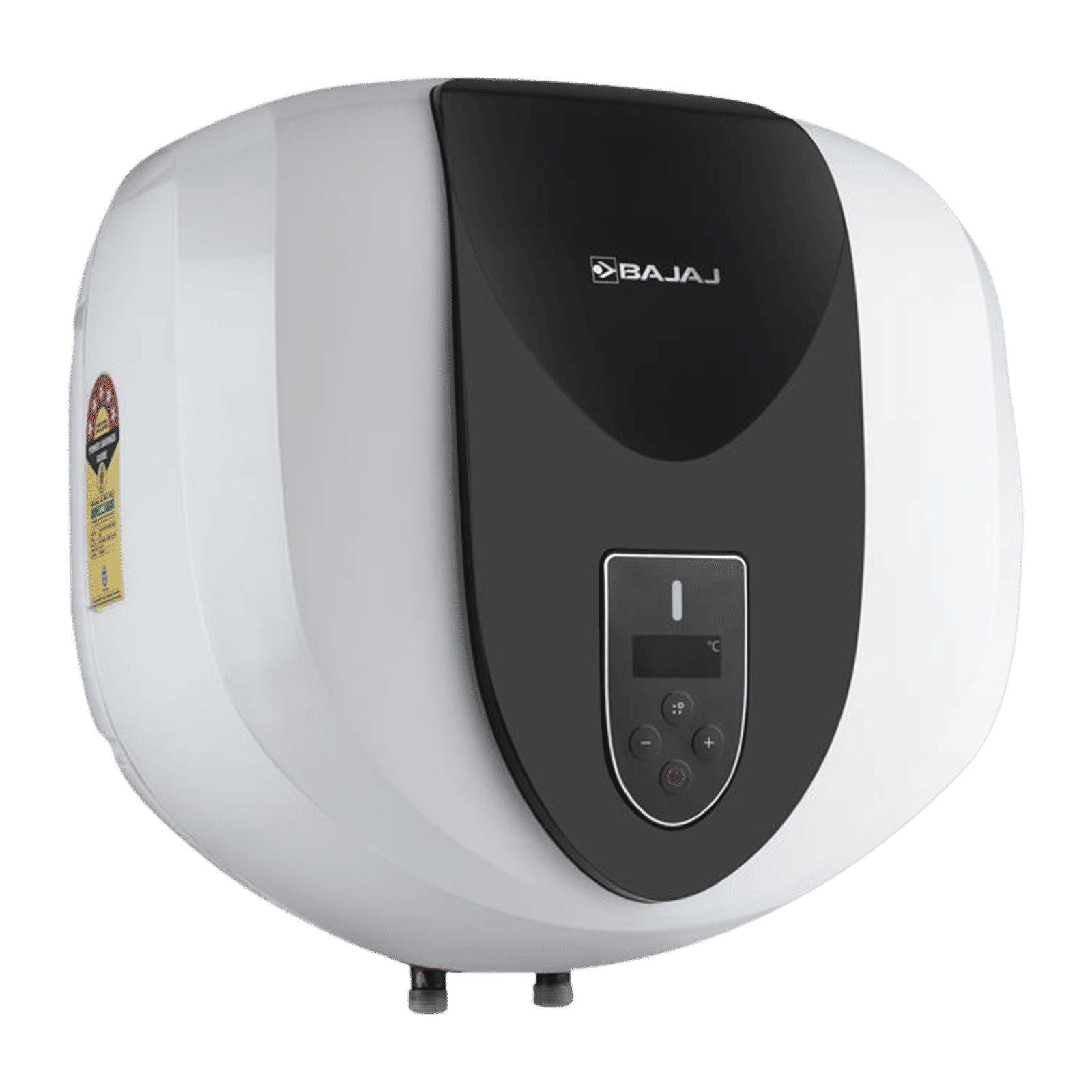 BAJAJ Eternal Pentacle Digi 25 Litre 5 Star Vertical Storage Geyser with Swirlflow Technology (White & Black)_6