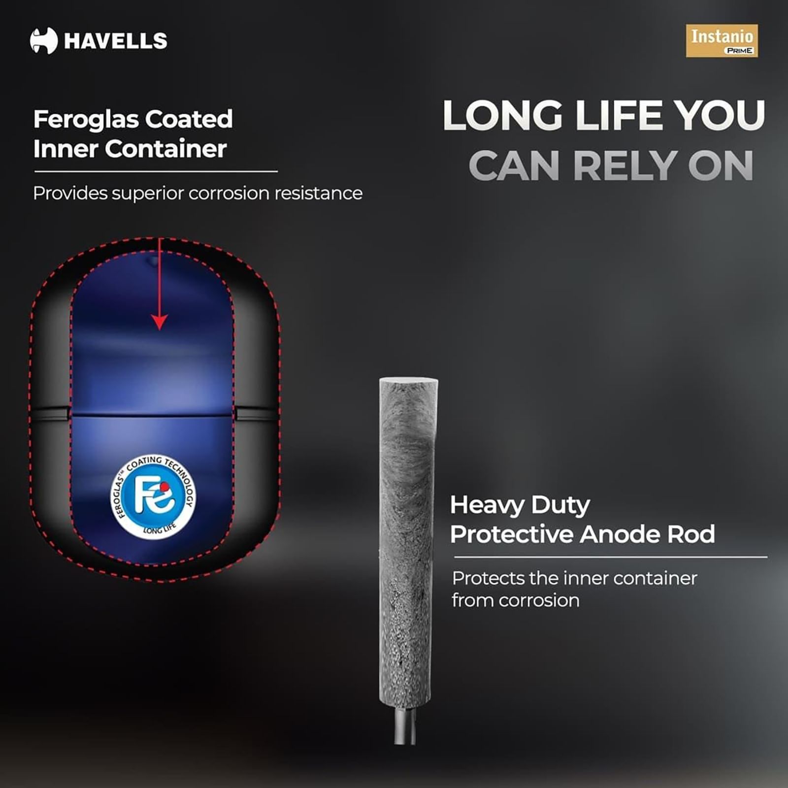 HAVELLS Instanio Prime 3 Litre Vertical Instant Geyser with Feroglas Technology (White & Blue)_17