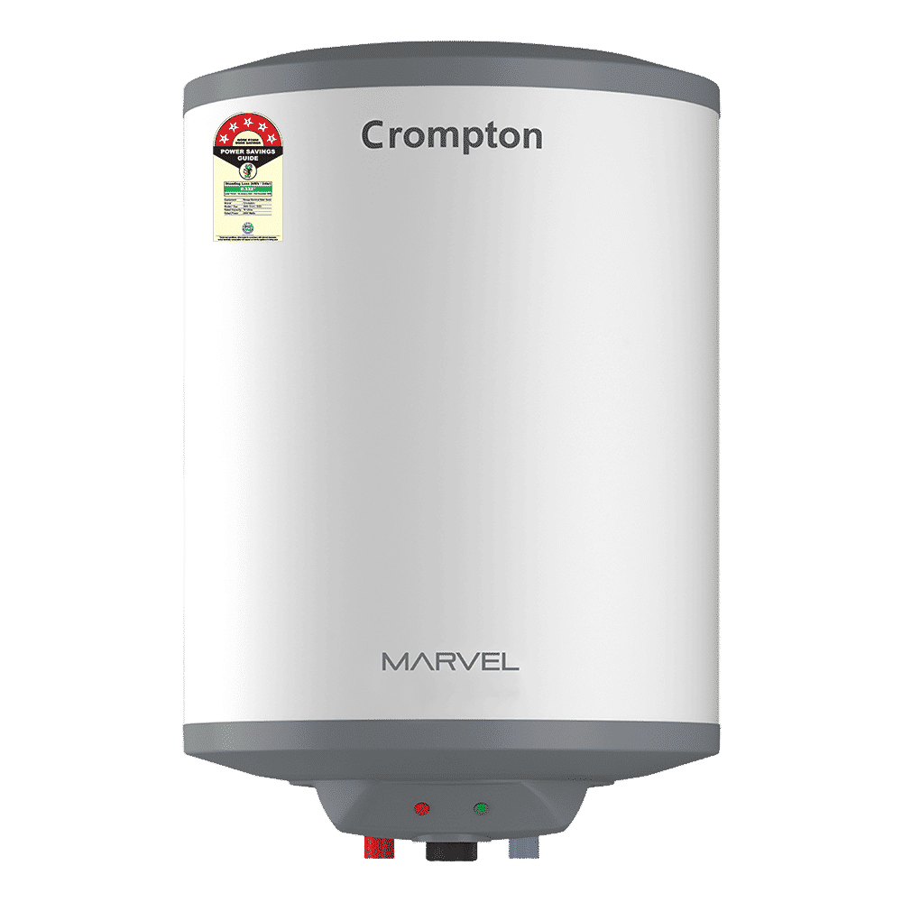 Crompton Marvel 10 Litre Vertical Storage Geyser with Anti-Scale Technology (White)_1