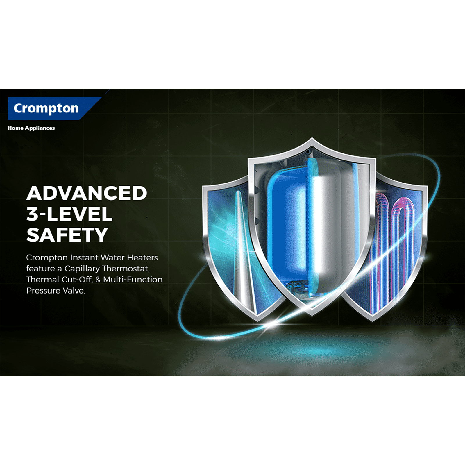 Crompton Regera DLX 15 Litre 5 Star Vertical Storage Geyser with Anti Scale Technology (Blue & White) Crompton Regera DLX 15 Litre 5 Star Vertical Storage Geyser with Anti Scale Technology (Blue & White)_7