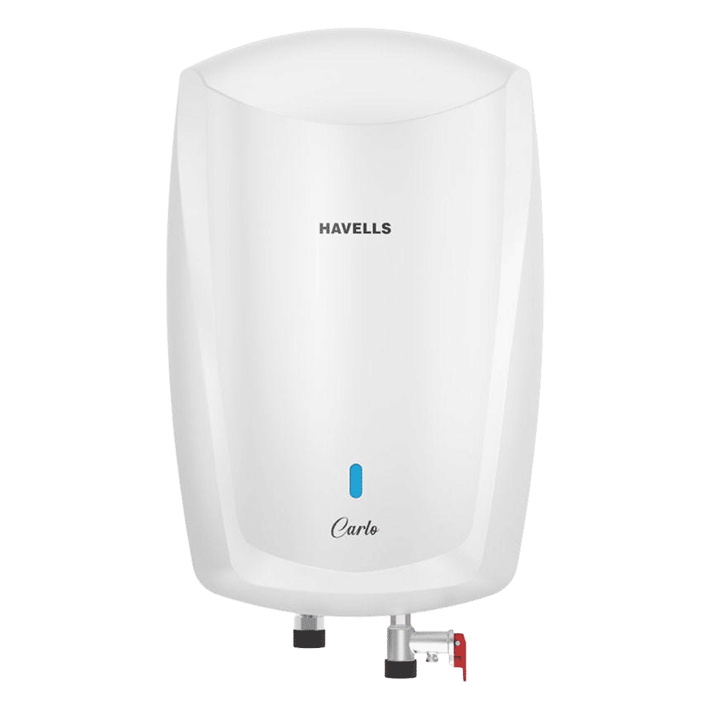 HAVELLS Carlo 5 Litre Vertical Instant Geyser with Heavy Duty Heating Element (White)_1