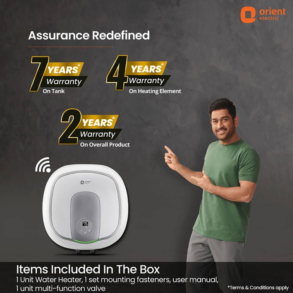 Orient Aquator IoT 15 Litre 5 Star Vertical Storage Geyser with LED Display (White)_14