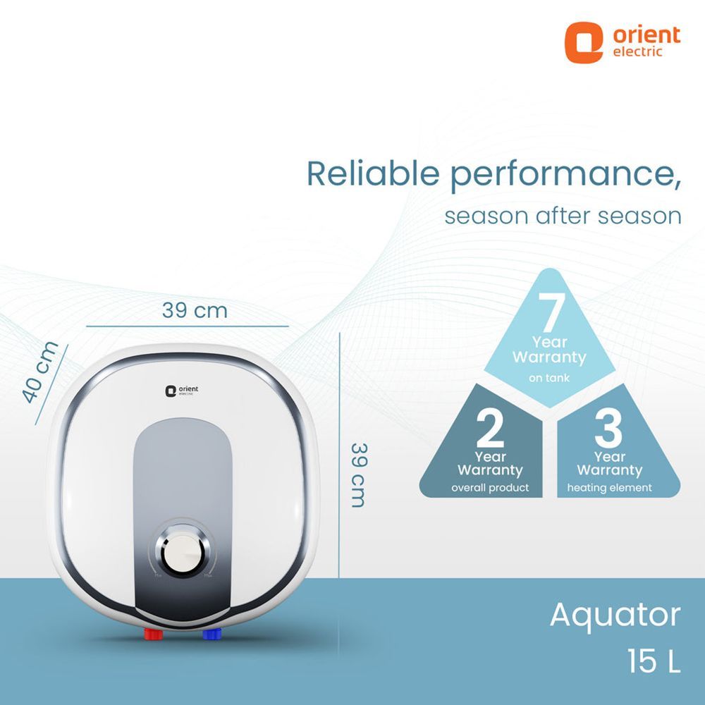 Orient Aquator 15 Litre 5 Star Vertical Storage Geyser with Whirlflow Technology (White)_12