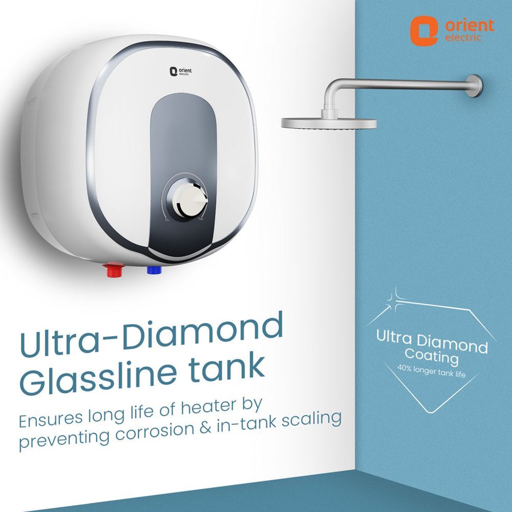 Orient Aquator 25 Litre 5 Star Vertical Storage Geyser with Whirlflow Technology (White)_8