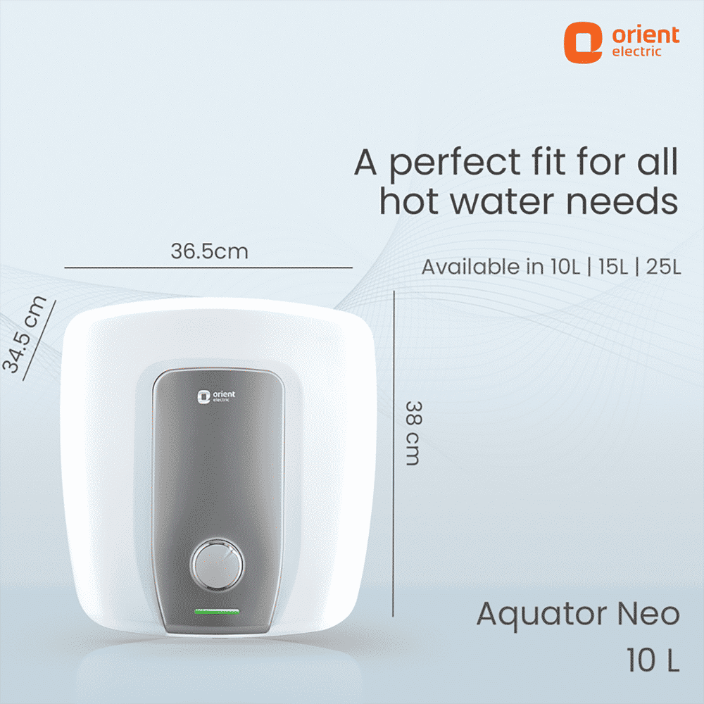 Orient Aquator Neo 25 Litre 5 Star Vertical Storage Geyser with Duron Heating Technology (White)_15