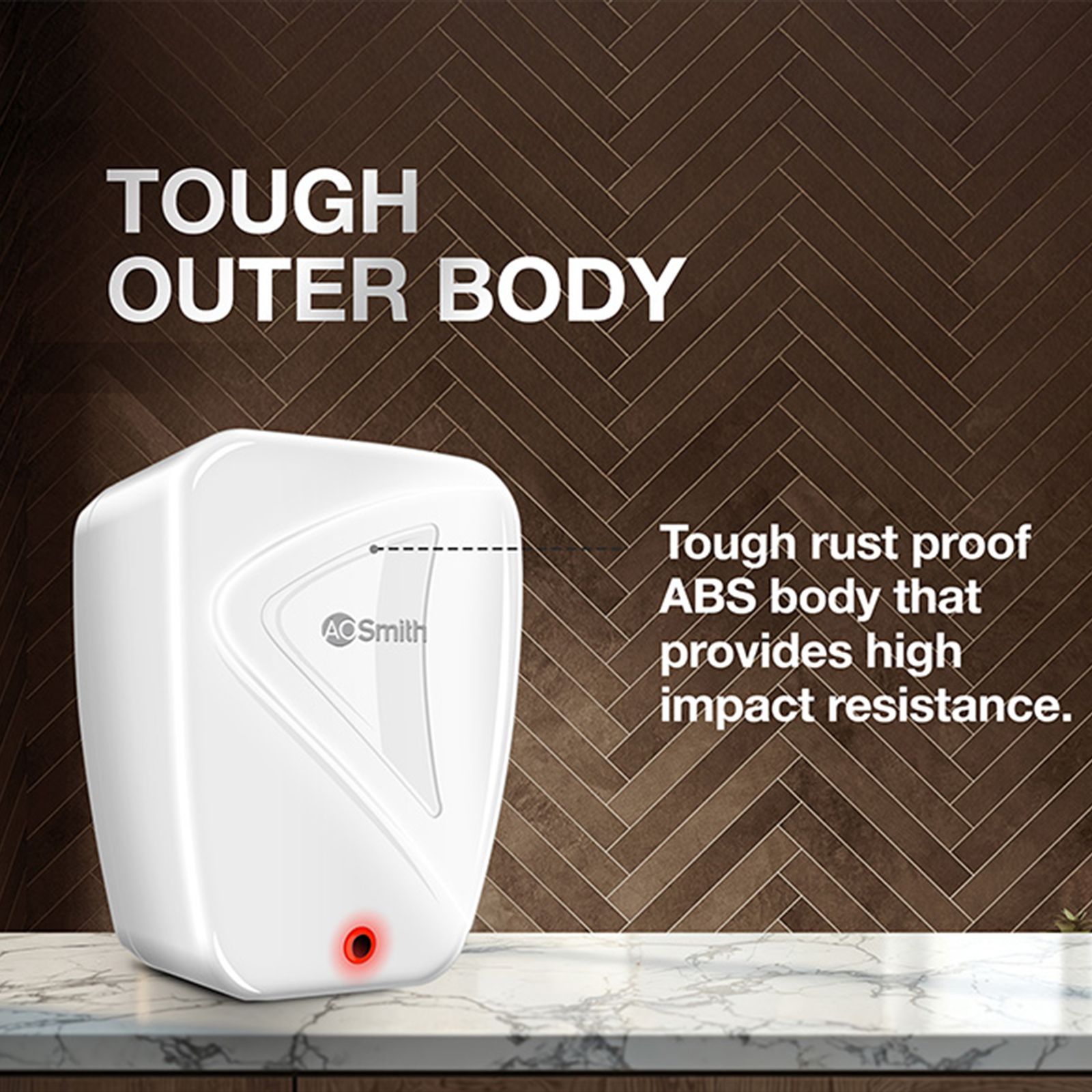 AO Smith InstaPod 3 Litre Vertical Instant Geyser with Stainless Steel Tank (White) AO Smith InstaPod 3 Litre Vertical Instant Geyser with Stainless Steel Tank (White)_6